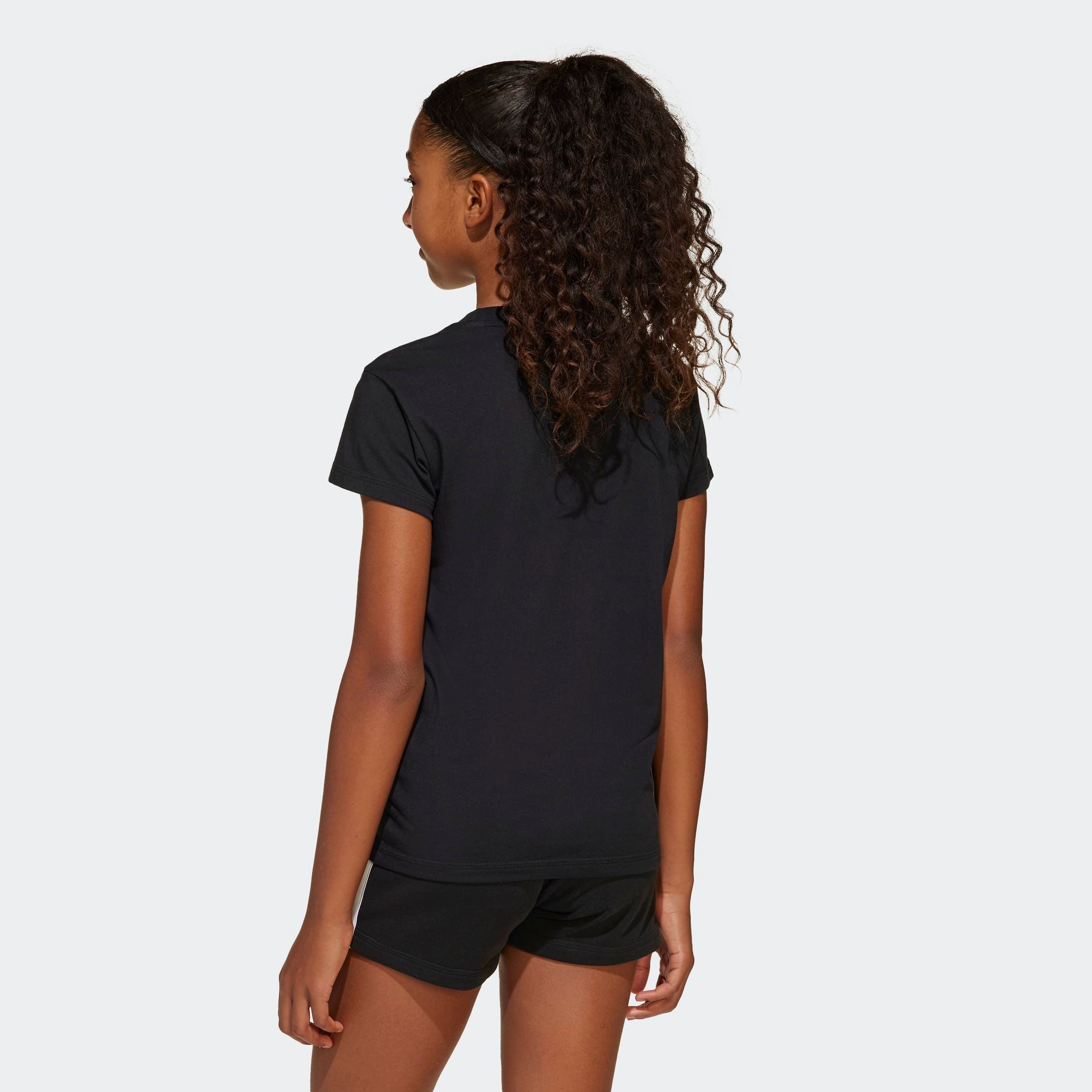 adidas Sportswear T-Shirt ESSENTIALS KIDS für Kinder, mit Rundhalsausschnitt, ohne Verschluss, aus Baumwolle