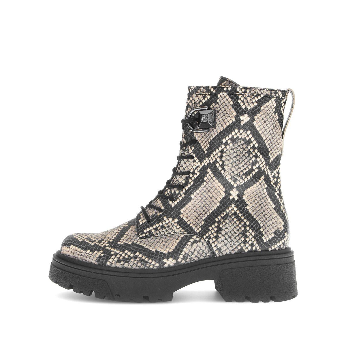 Gabor Biker Boots Leder Reptiloptik Bikerboots günstig online kaufen