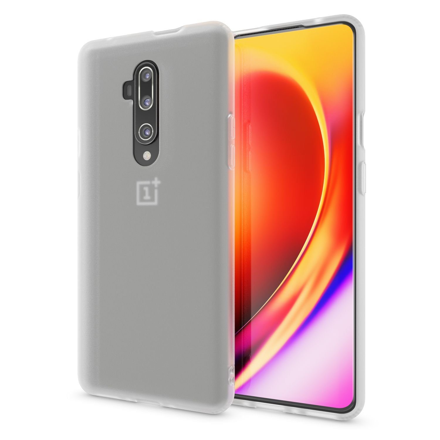 Nalia Handyhulle Oneplus 7t Pro Semi Transparente Silikon Hulle Verstarkte Ecken Bunte Durchsichtige Schutzhulle Stossfest Flexibel Slim Cover Soft Case Dunne Handy Tasche Backcover Etui Bumper Handycase Handycover Online Kaufen Otto