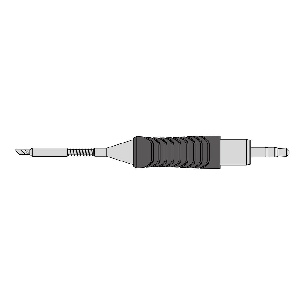 Thumbnail - Weller Lötkolben Weller RTMS 025 K MS Lötspitze Messerspitze Spitzen-Größe 2.50 mm Inh, RTMS 025 K MS