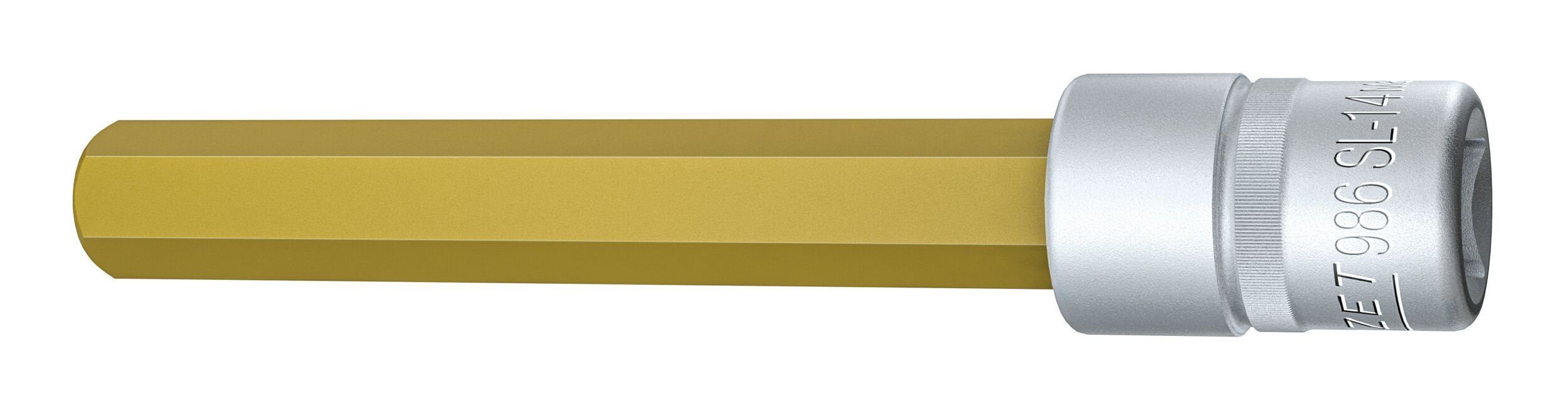 HAZET Steckschlüssel, Schraubendrehereinsatz 1/2" Innensechskant 14 x 140 mm