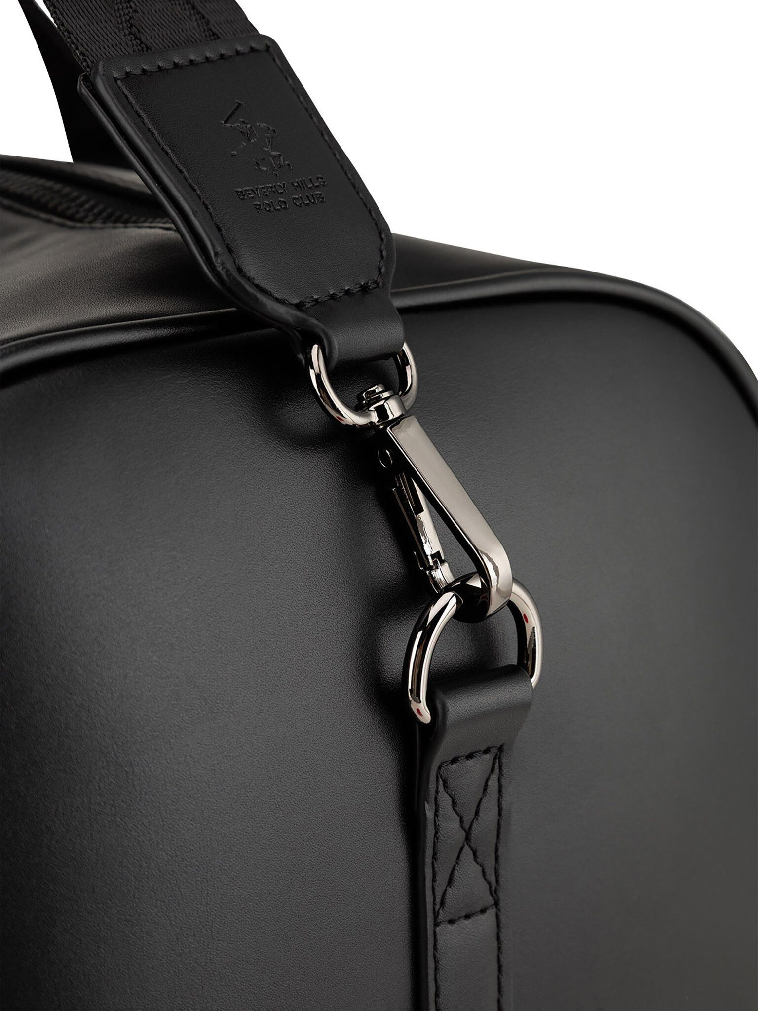 BEVERLY HILLS POLO CLUB Handtasche Beverly Hills Polo Club Wochenendtasche Herren Schwarz BEVERLY HILLS P