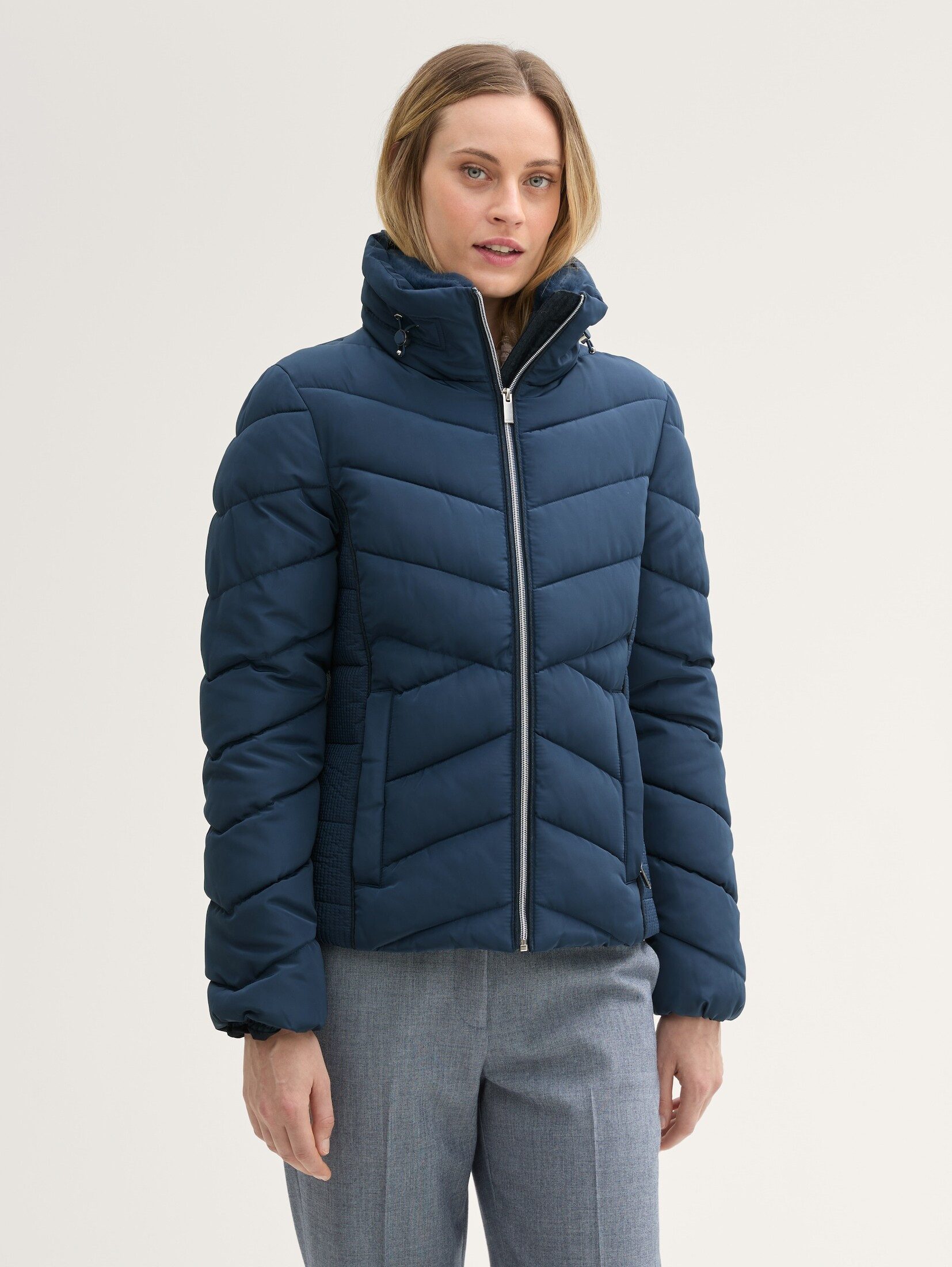TOM TAILOR Steppjacke Wasserabweisende Pufferjacke Wasserabweisende günstig online kaufen