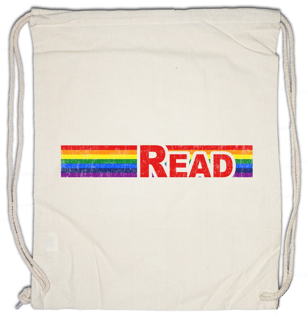 Turnbeutel Rainbow Read Turnbeutel Queer Gay Schwul Lesbian Homosexuell LGBTQ