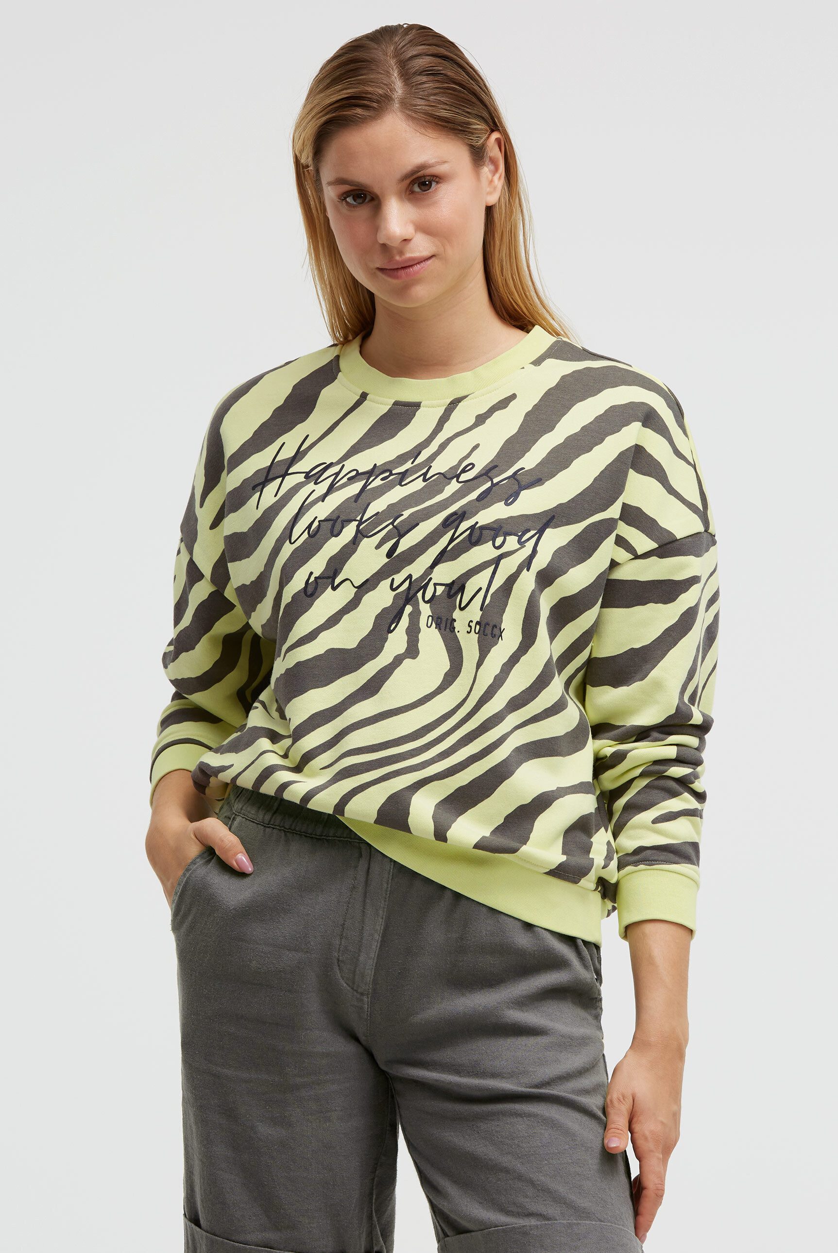 SOCCX Sweater mit Baumwolle günstig online kaufen