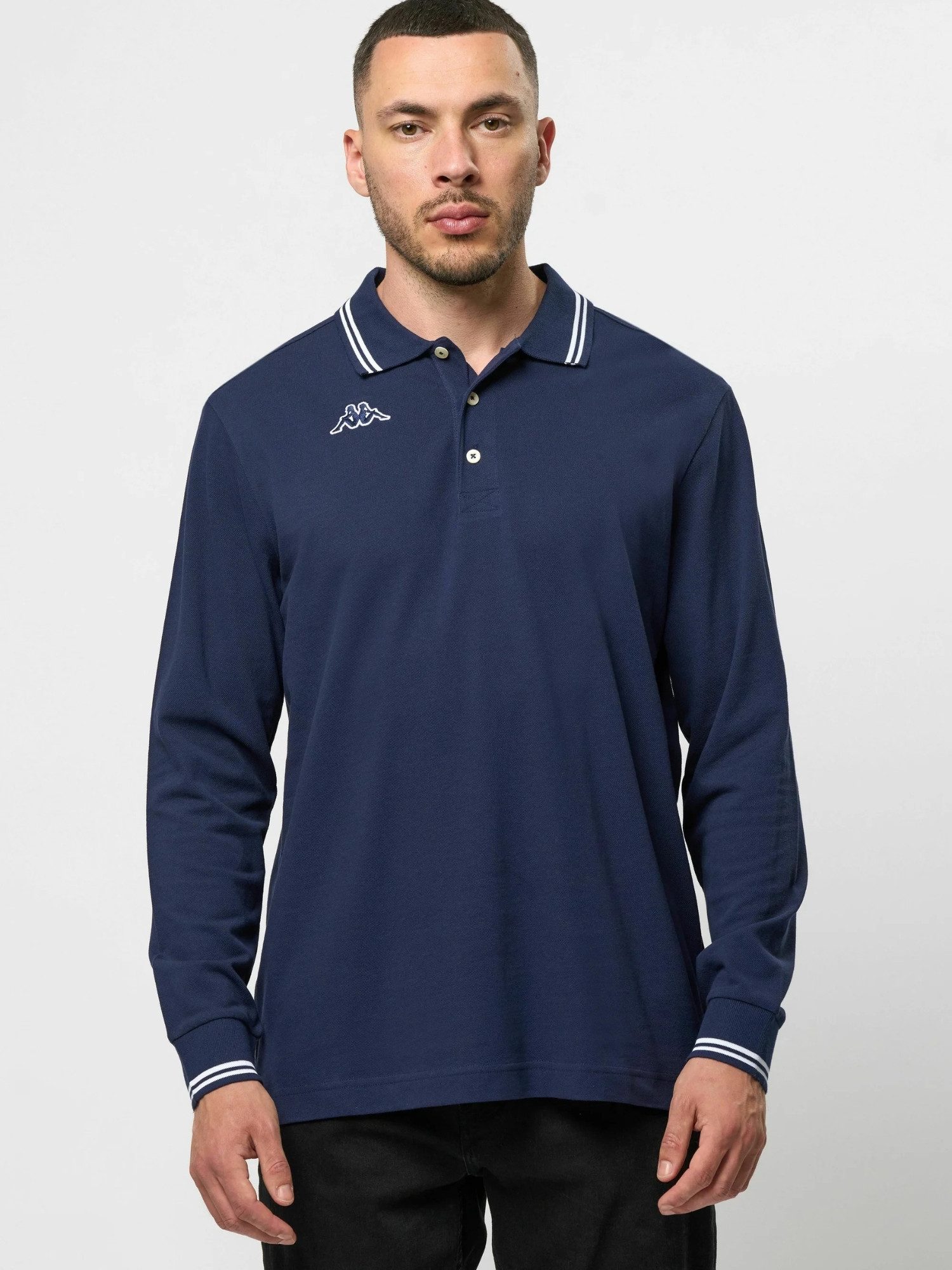 Kappa Langarmhemd Kappa Long Sleeve Polo KMLogo Maltax 5