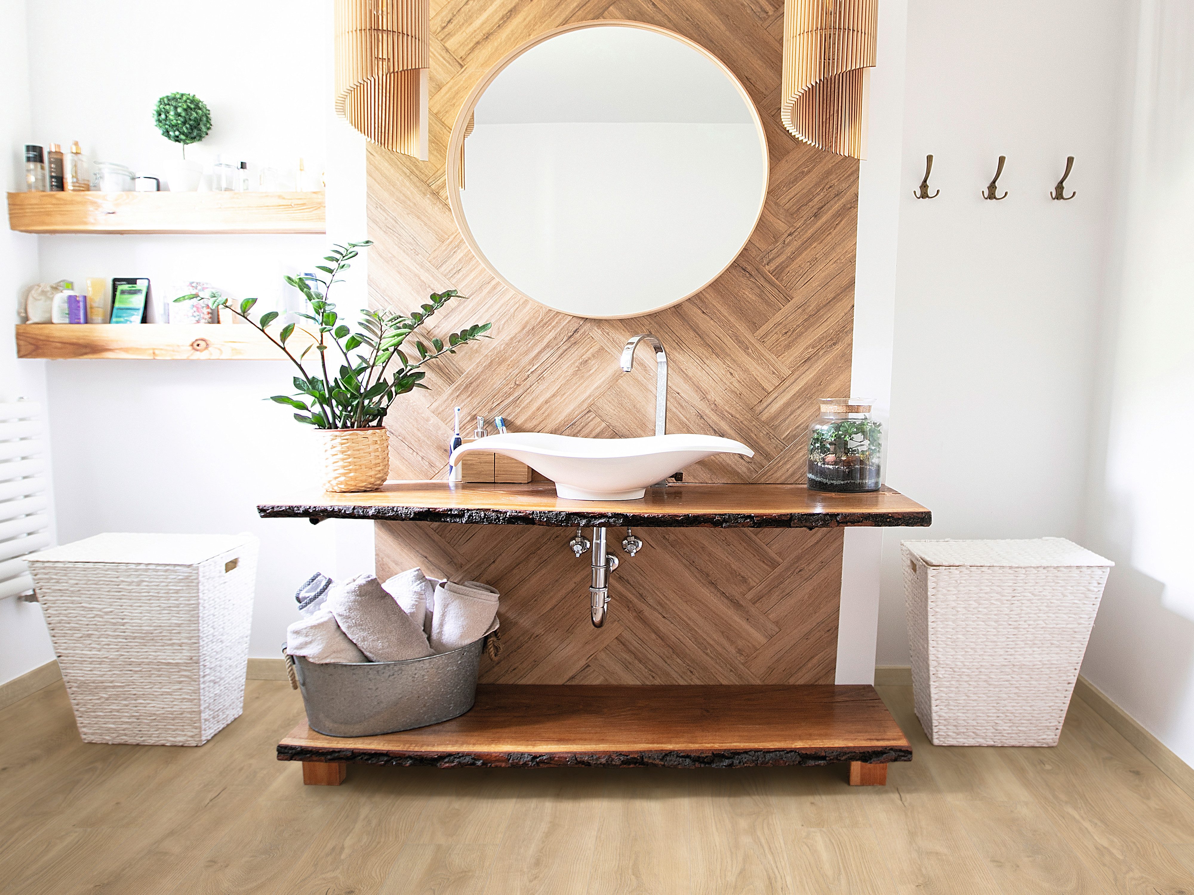 KRONO Laminat KronoFlooring Laminat Atlantic Tortilla Cashmere Oak Landhausdiele...