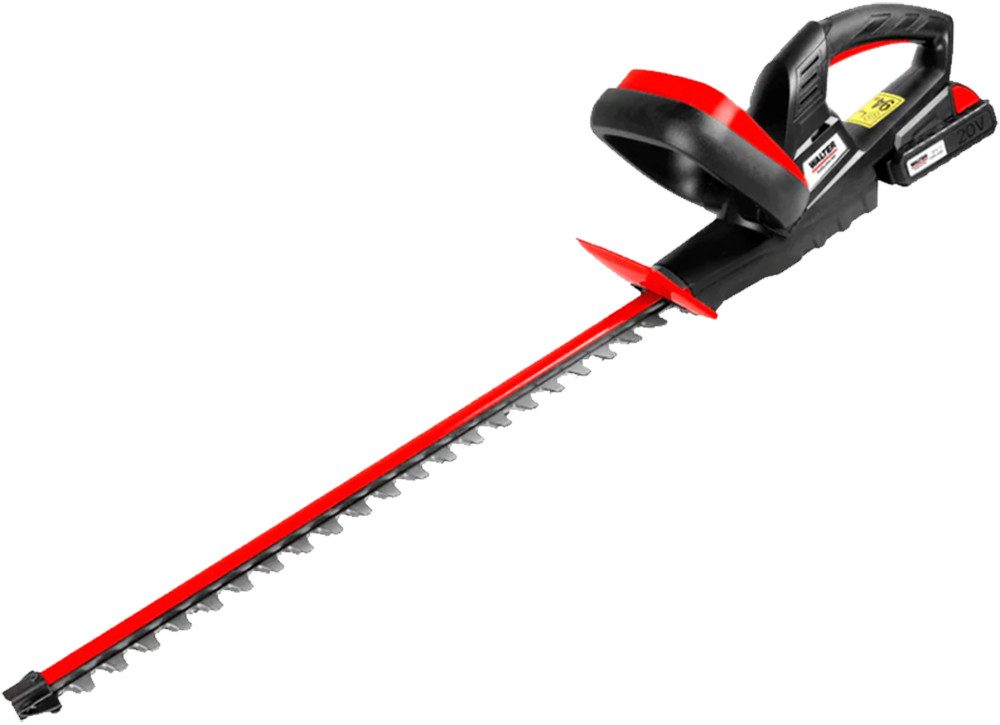 WALTER Akku-Heckenschere 20V Akku Heckenschere inkl. 2Ah Akku und Ladegerät, Schnittlänge: 45 cm