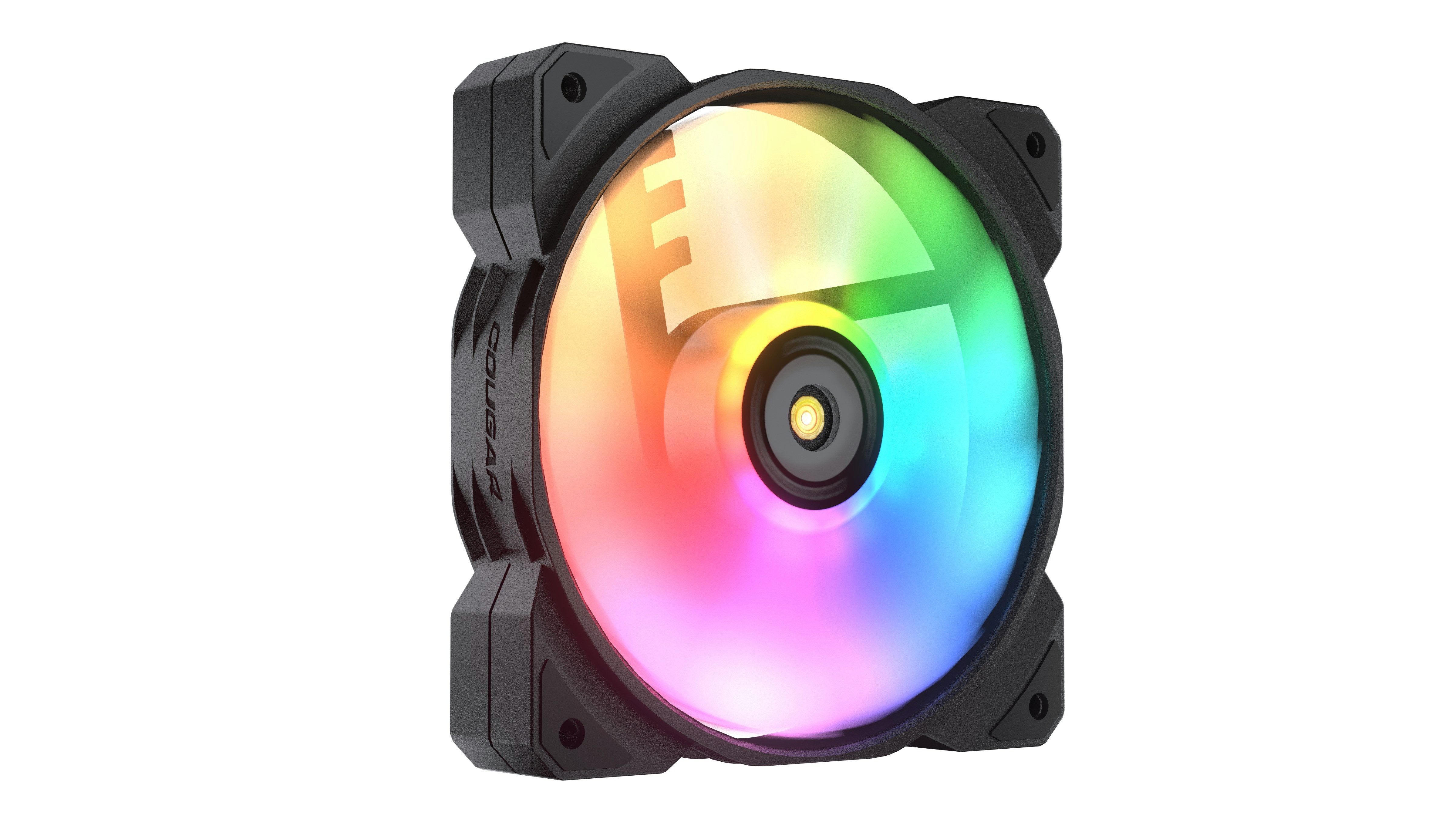 Cougar Gehäuselüfter MHP 120 ARGB, Schwarz