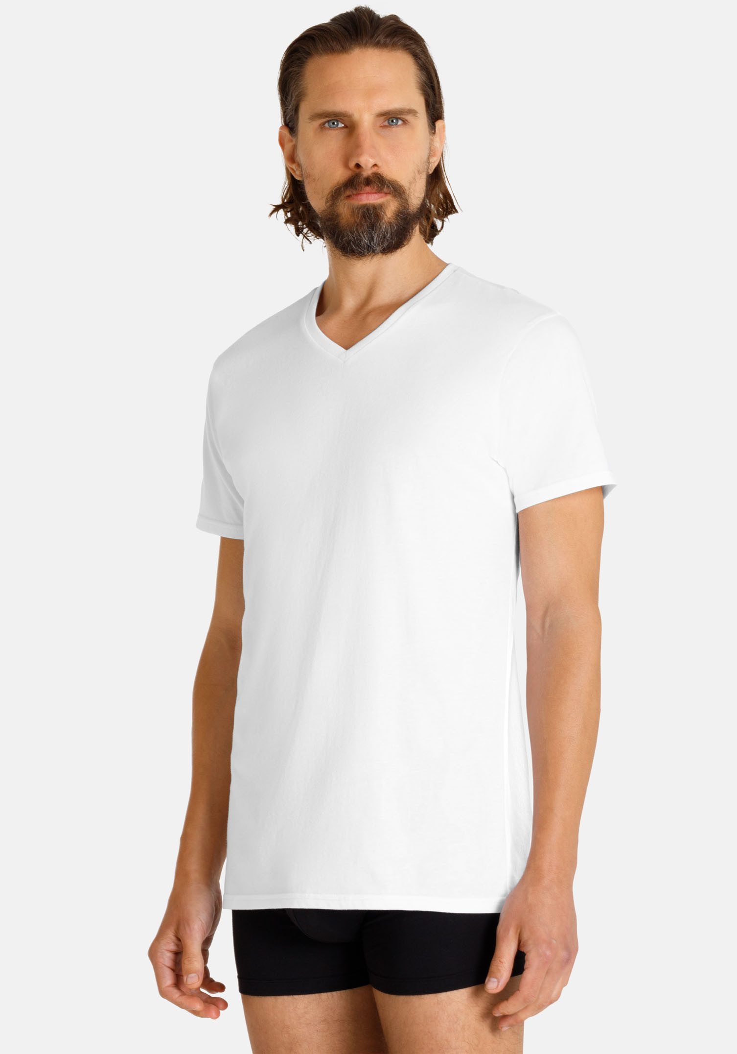 Camano T-Shirt comfort (2er Pack) mit V-Ausschnitt günstig online kaufen