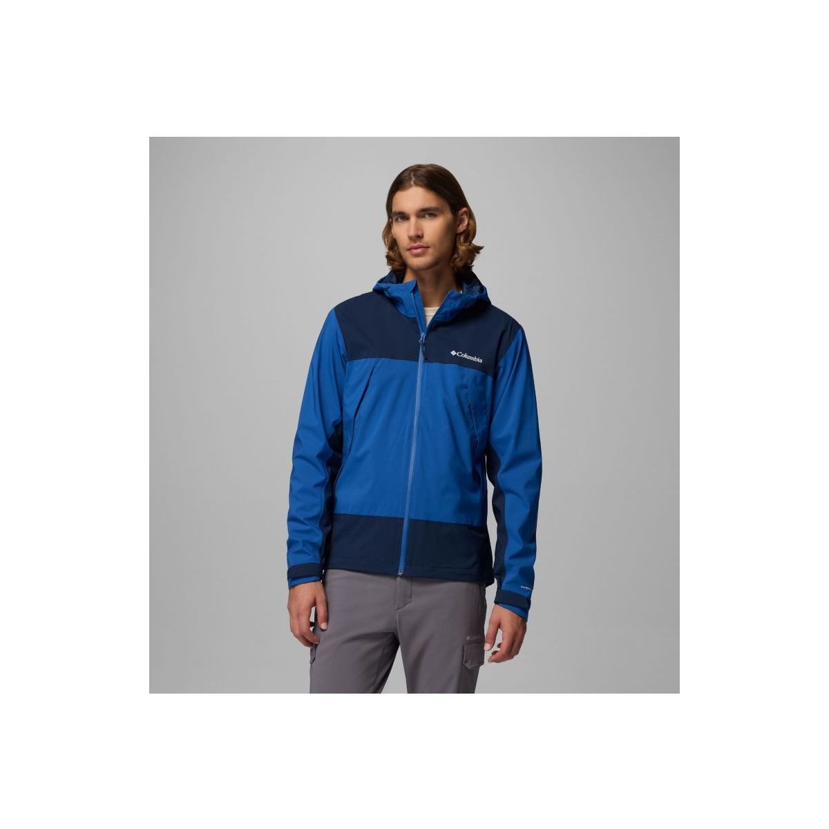 Columbia Hardshelljacke Boulder Falls Jacket Wasserdichte, atmungsaktive Outdoor-Jacke aus recyceltem Polyester