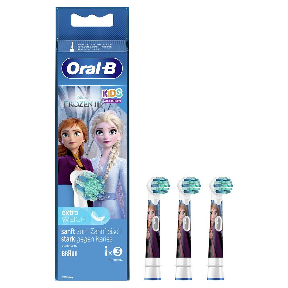 Oral-B Aufsteckbürsten Die Eiskönigin 2 / Frozen 2 - 3er Pack
