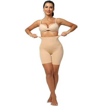 RUZU UG Corsage Damen Bauchweg Unterhose -Atmungsaktiv - High Waist Shape Leggings