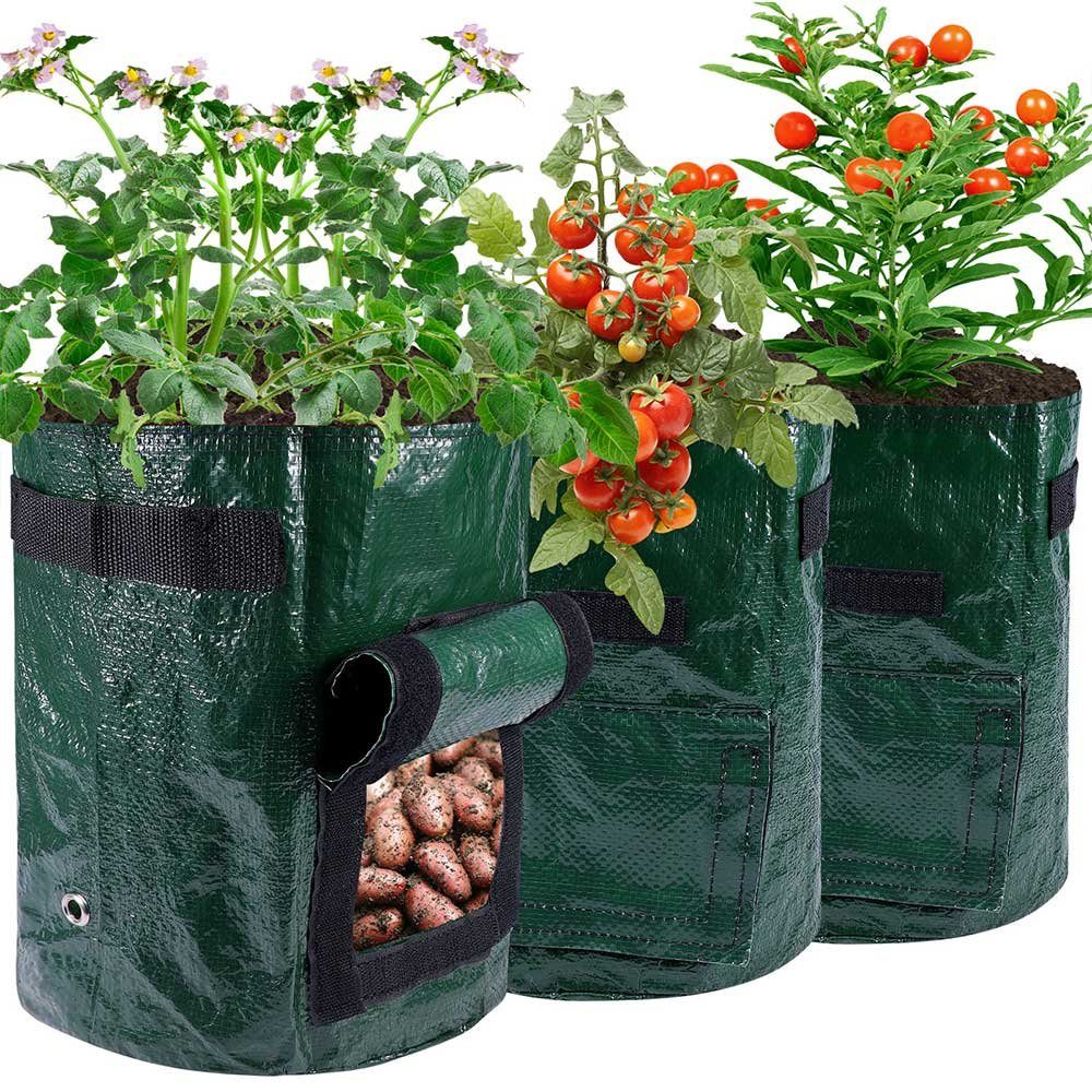 Sunicol Pflanzkübel Kartoffel Pflanzsack, Pflanztopf, PE-Gewebe, günstig online kaufen