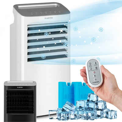 Klarstein Ventilatorkombigerät Coldplayer 4-in1 Luftkühler, mit Wasserkühlung & Eis mobil Klimagerät ohne Abluftschlauch