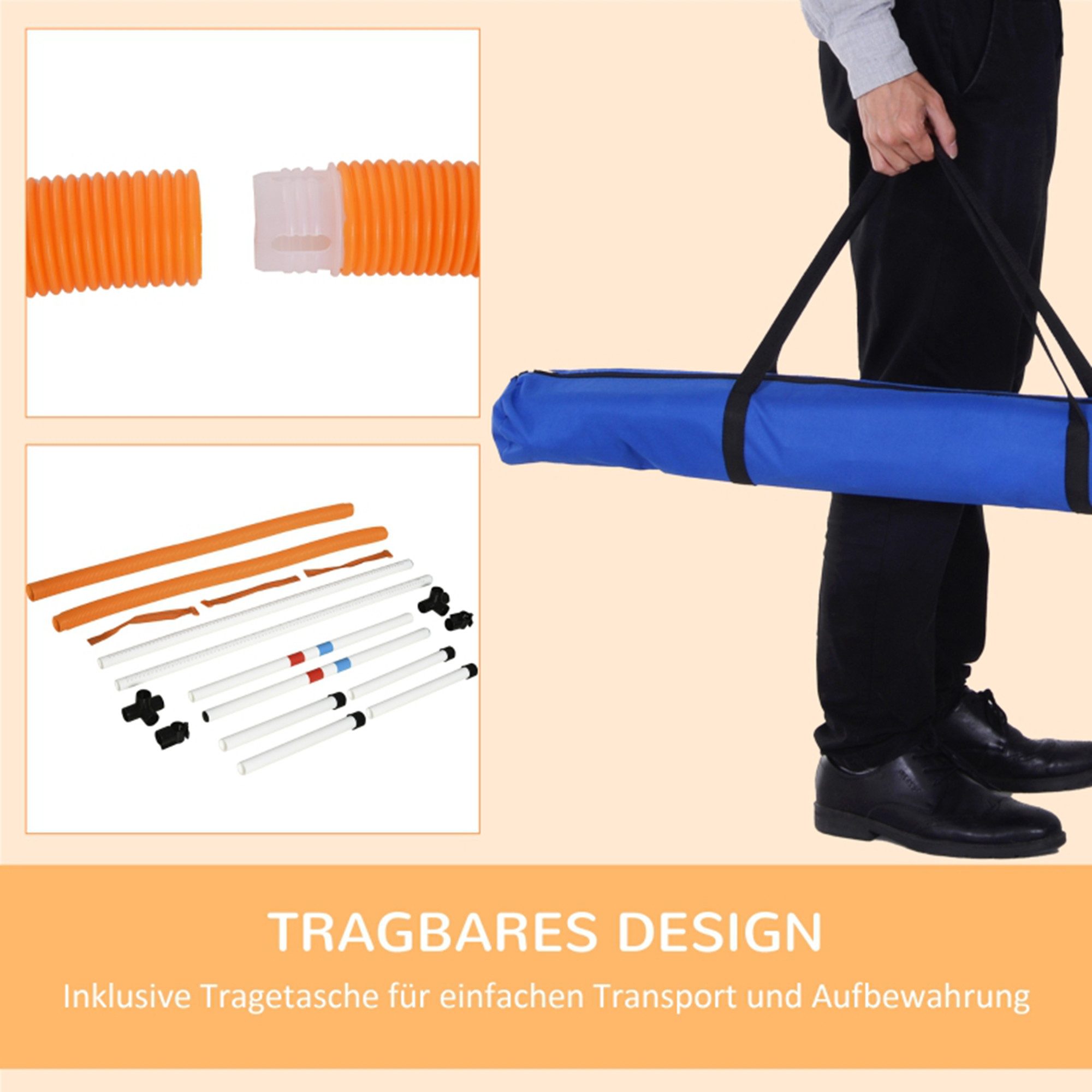 MC Star Agility-Hürde Hundetrainingsset Springring für günstig online kaufen