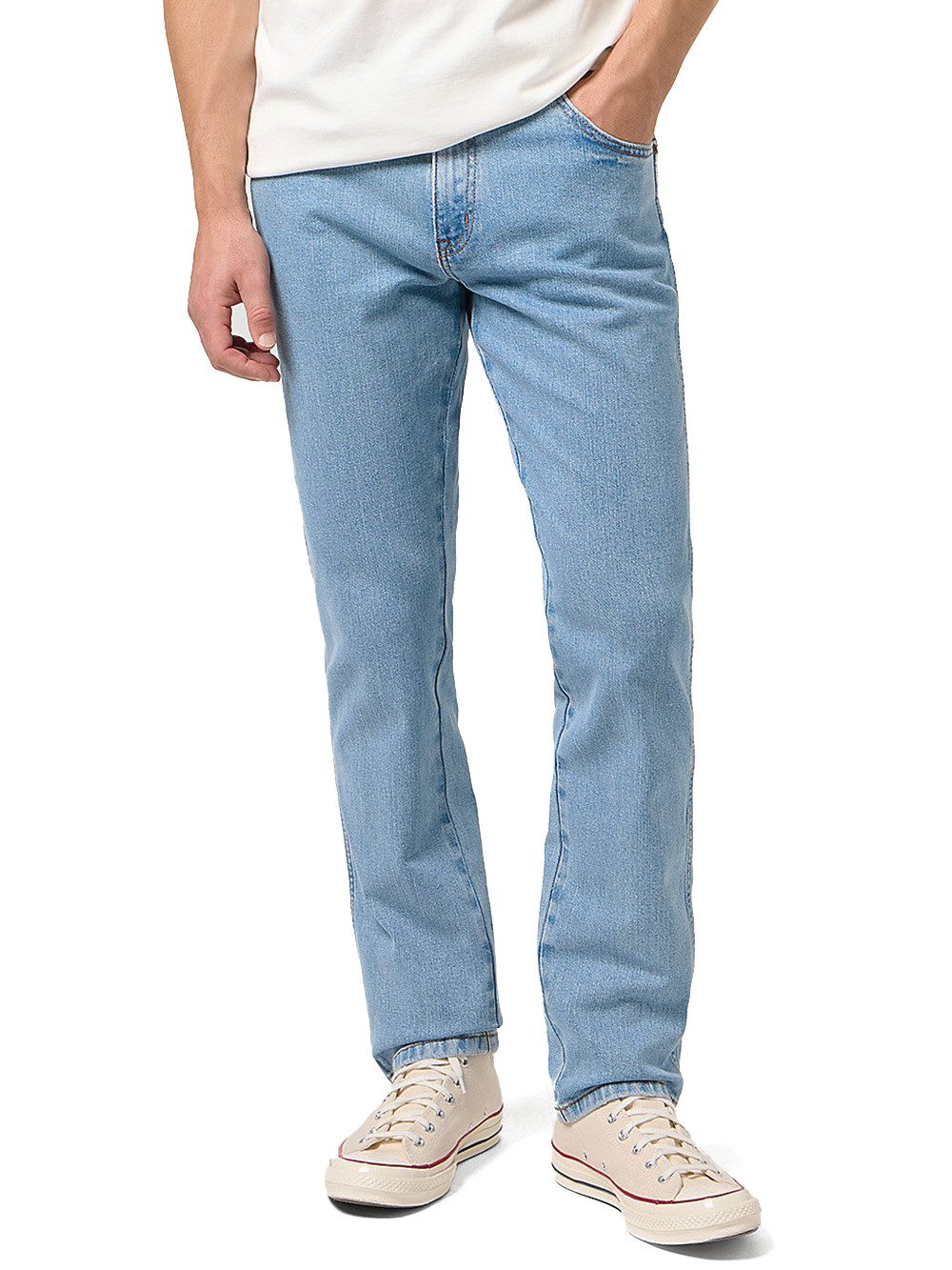 Wrangler Straight-Jeans gerade Beinform - Texas Slim Good Vibes