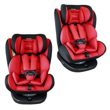 XOMAX Autokindersitz Amelia, bis: 11, bis: 36 kg, (Amelia), mit 360° Drehfunktion, Isofix Gruppe 0/1/2/3 5-Punkt-Gurt ECE R44/04