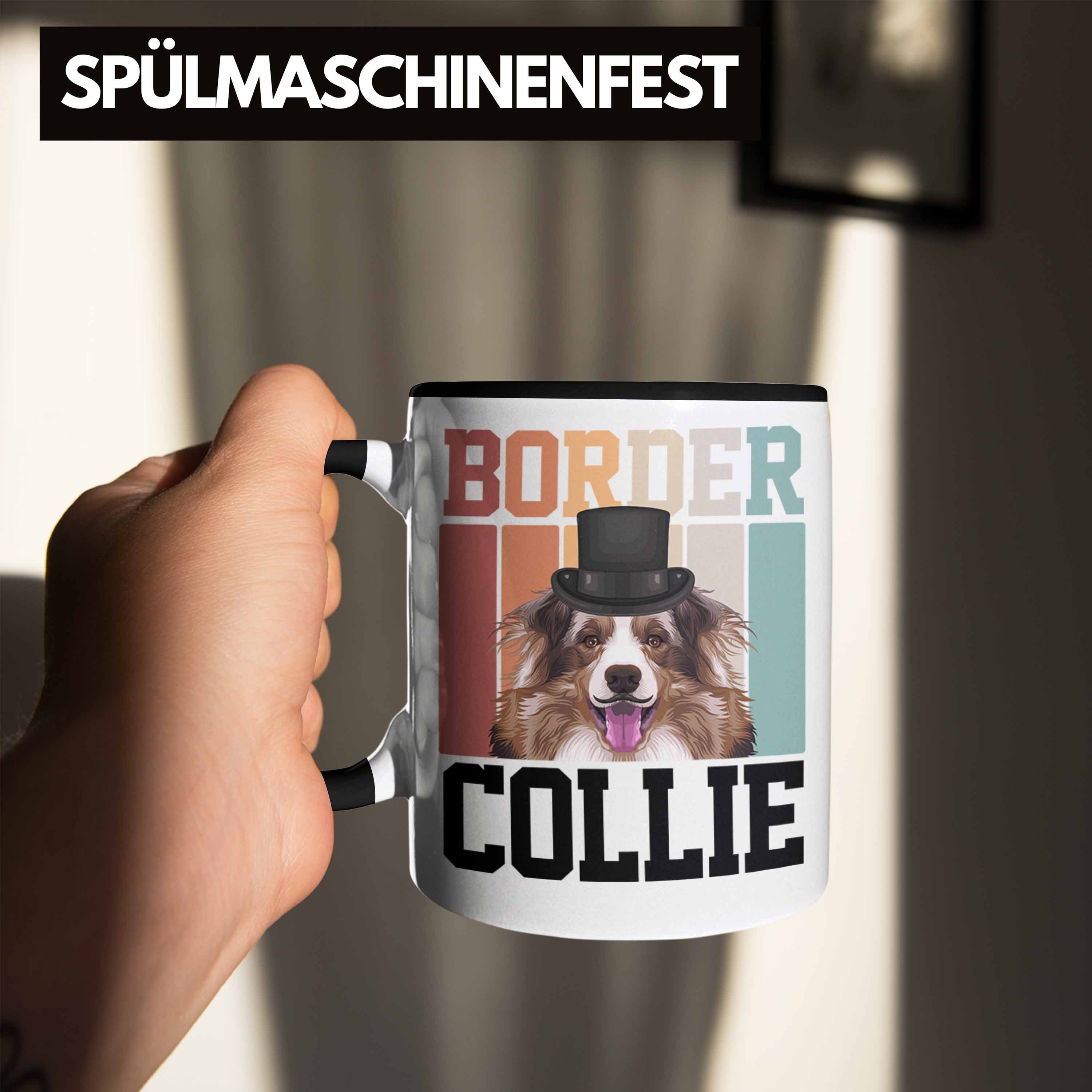 Tasse Collies Trendation Lustiger Spruch Border Re Geschenkidee Tasse Geschenk Schwarz Besitzer