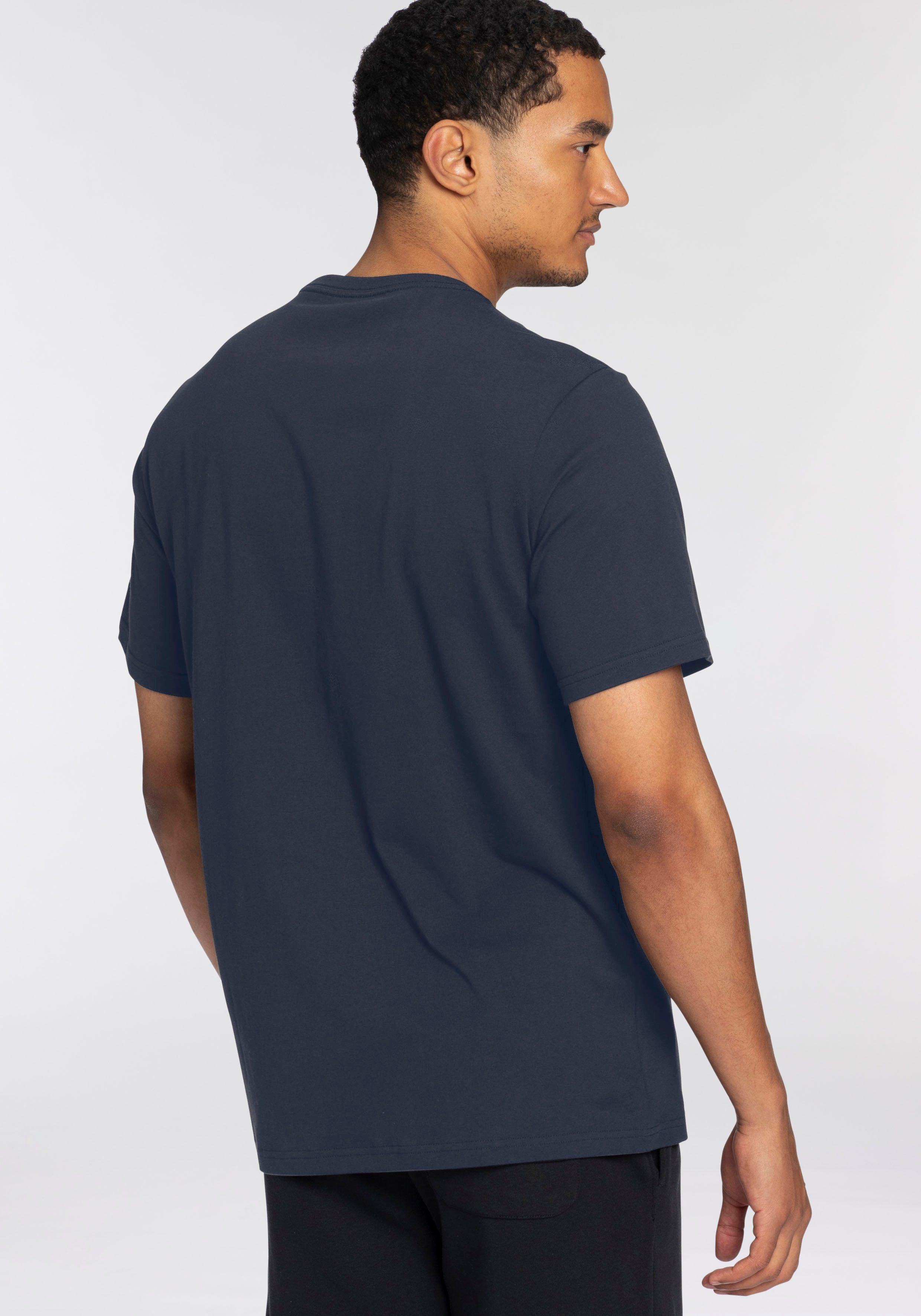 Converse T-Shirt CHUCK LOGO TEE mit Rundhalsausschnitt, aus Baumwolle, normale Länge