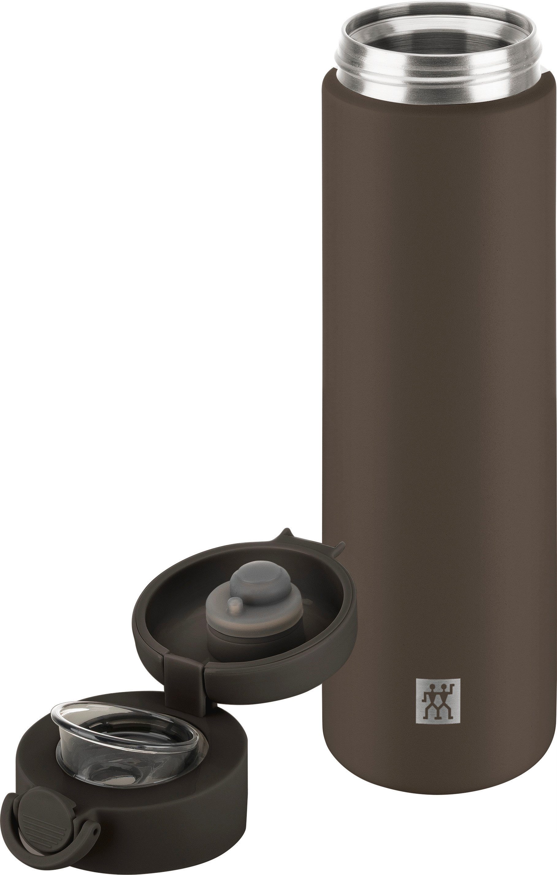 Zwilling Thermoflasche Thermo Plus, Edelstahl, Doppelwandig, Auslaufsicher