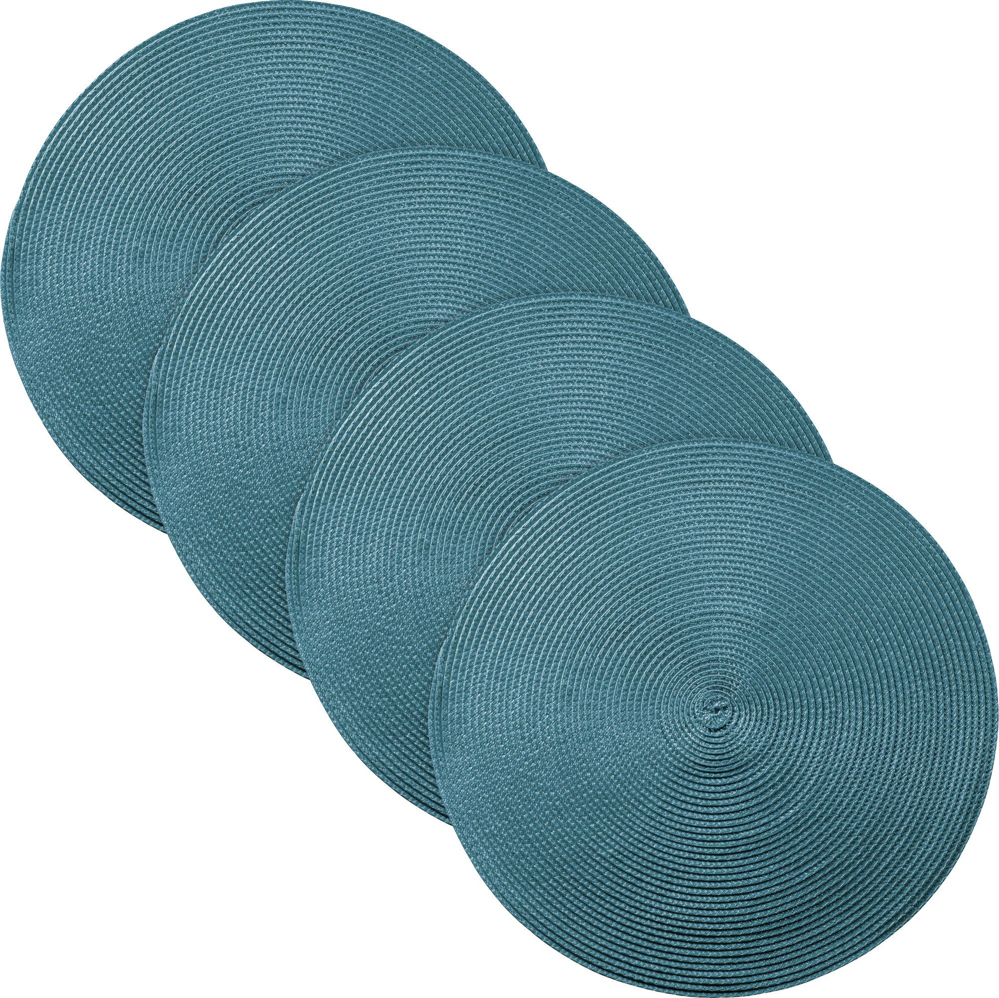 Erwin Müller Platzset Tischset "Amadora" 4er-Pack, Uni günstig online kaufen