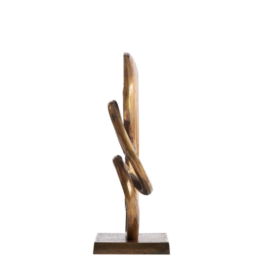 Dirk Davids Leuchten GmbH Ornament Deko Ornament Antik Bronze 20x20x34