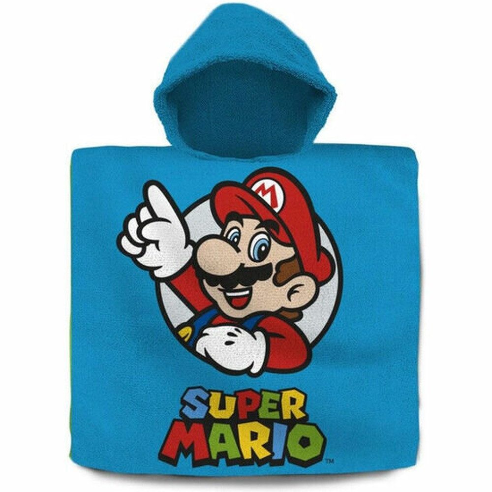 Kids Euroswan Kapuzenhandtuch Super Mario Bros. Baumwollponcho Handtuch