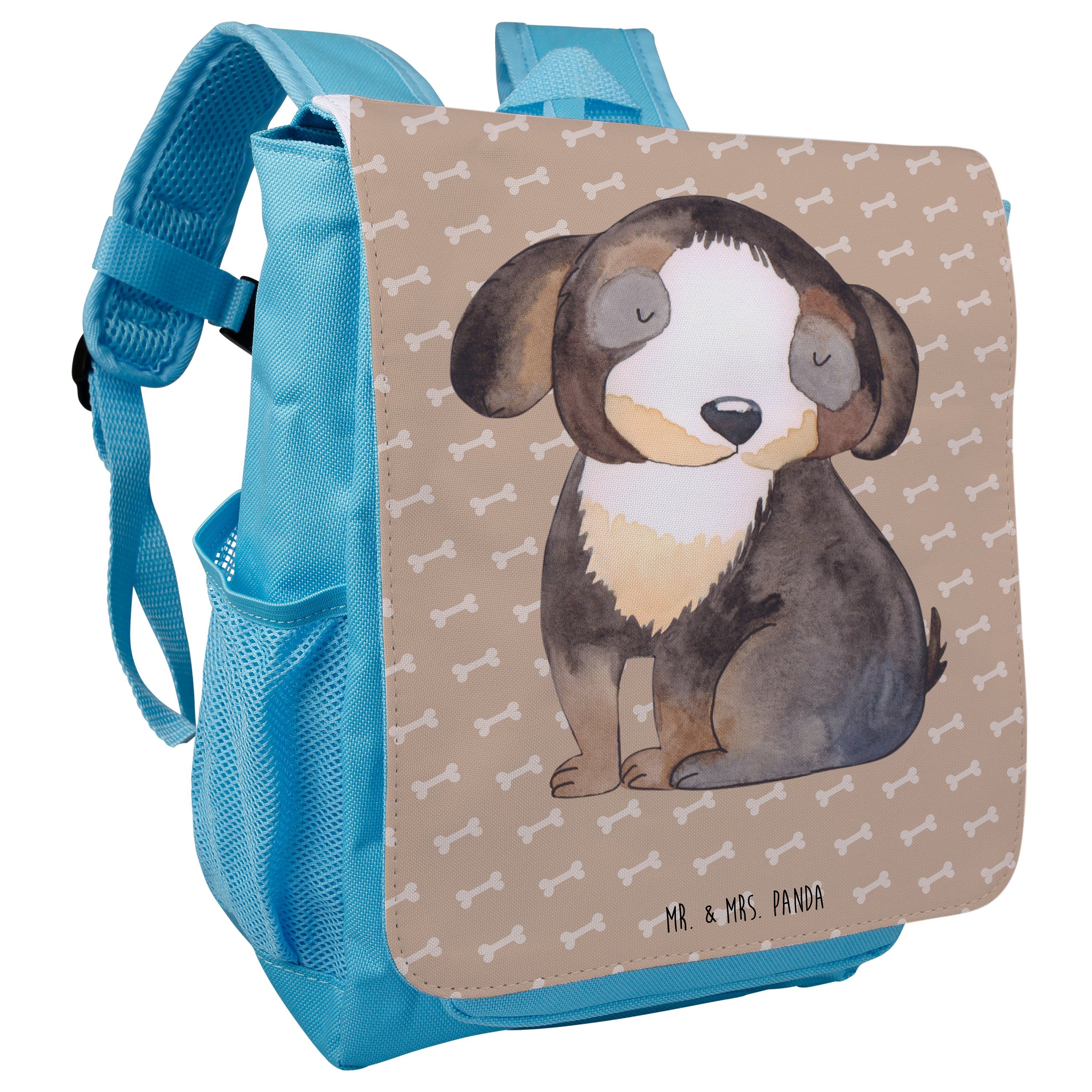 Jungen Hundeglück Kinderrucksack Hu Panda & - Hundespruch, Liebe, Geschenk, Mr. Hund - Mrs. entspannt