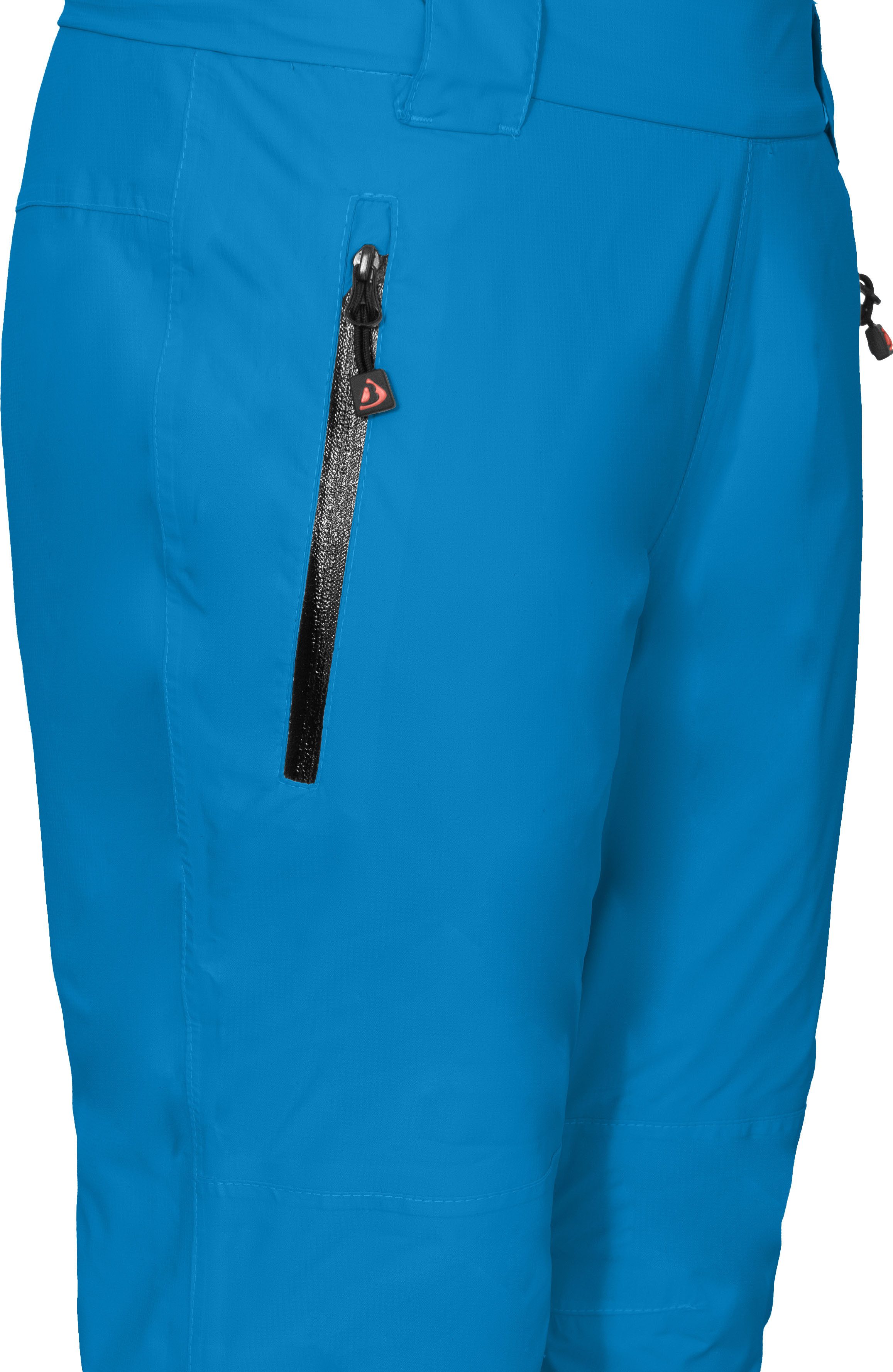 Bergson Regenhose NALLE Thermo Kinder (Über) Regenhose, leicht wattiert, 12000 mm Wassersäule, Norm