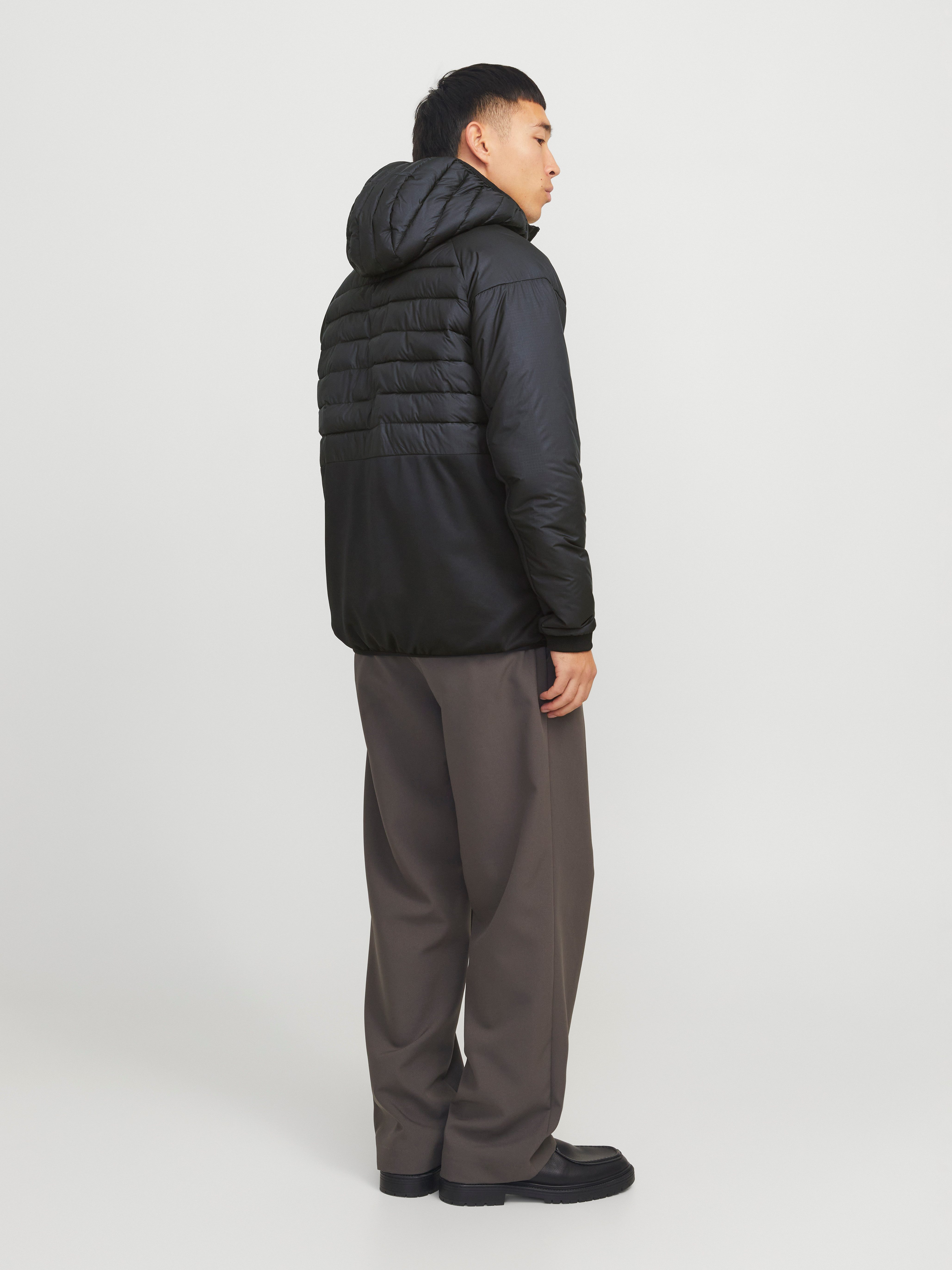 Jack & Jones Steppjacke JJESTATE HYBRID JACKET NOOS mit Kapuze