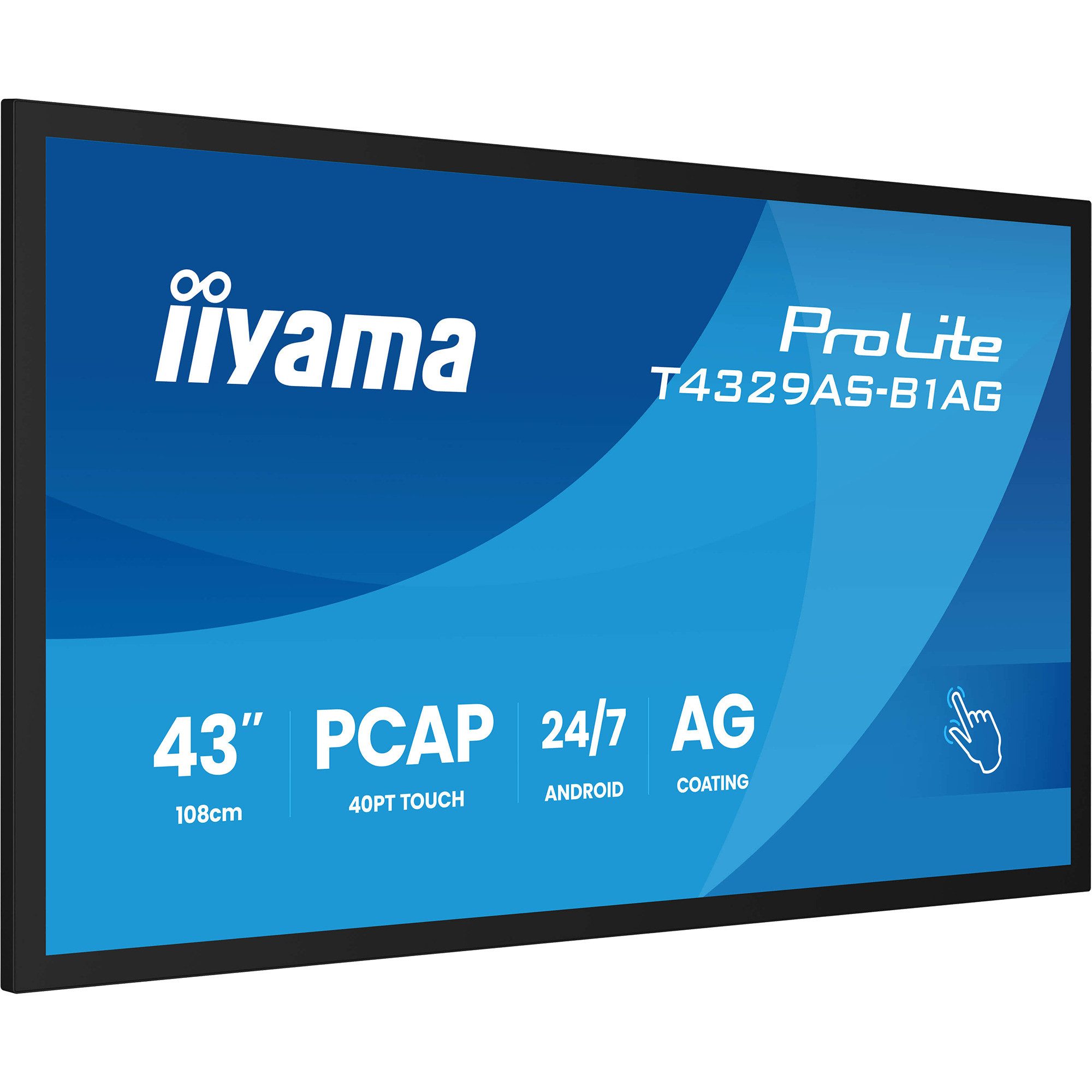 Iiyama iiyama ProLite T4329AS-B1AG, LED-Monitor, TFT-Monitor (3840 x 2160 px, 6.5 ms Reaktionszeit)
