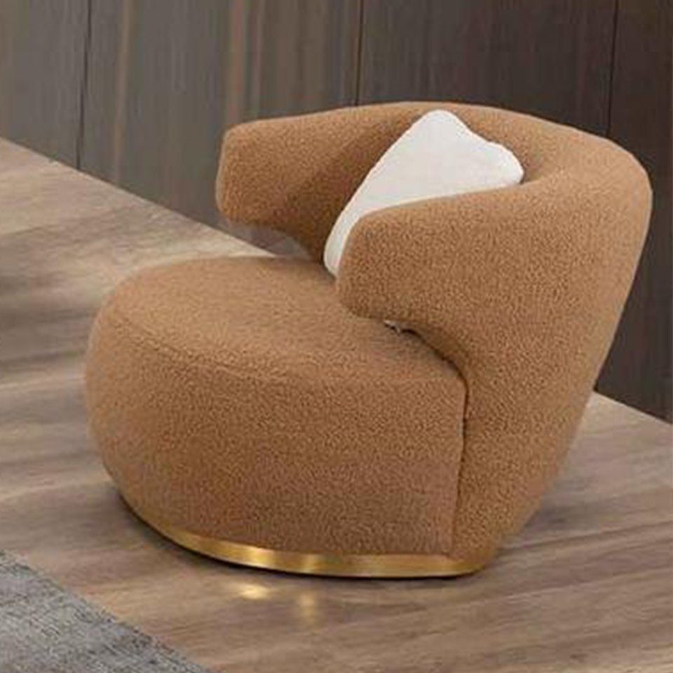 JVmoebel Sessel, Einsitzer Sessel Wohnzimmer Stuhl Relax Sitzmöbel Textil Stühle