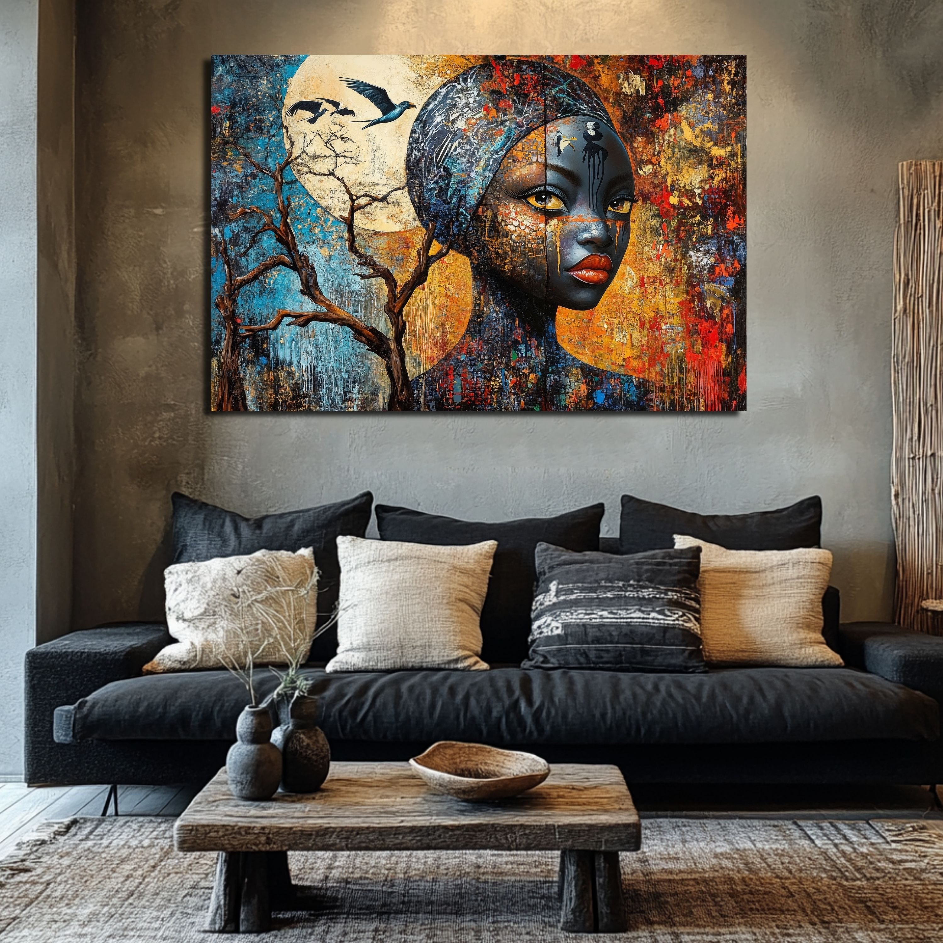 DARO Design Leinwandbild Modern Abstrakt Wandbilder günstig online kaufen