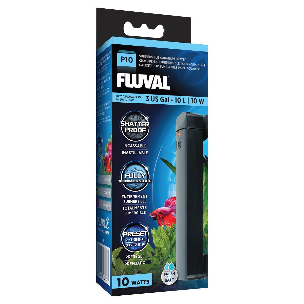 FLUVAL Aquarium-Heizungssteuerung P10 Pre-set Aquariumheizer