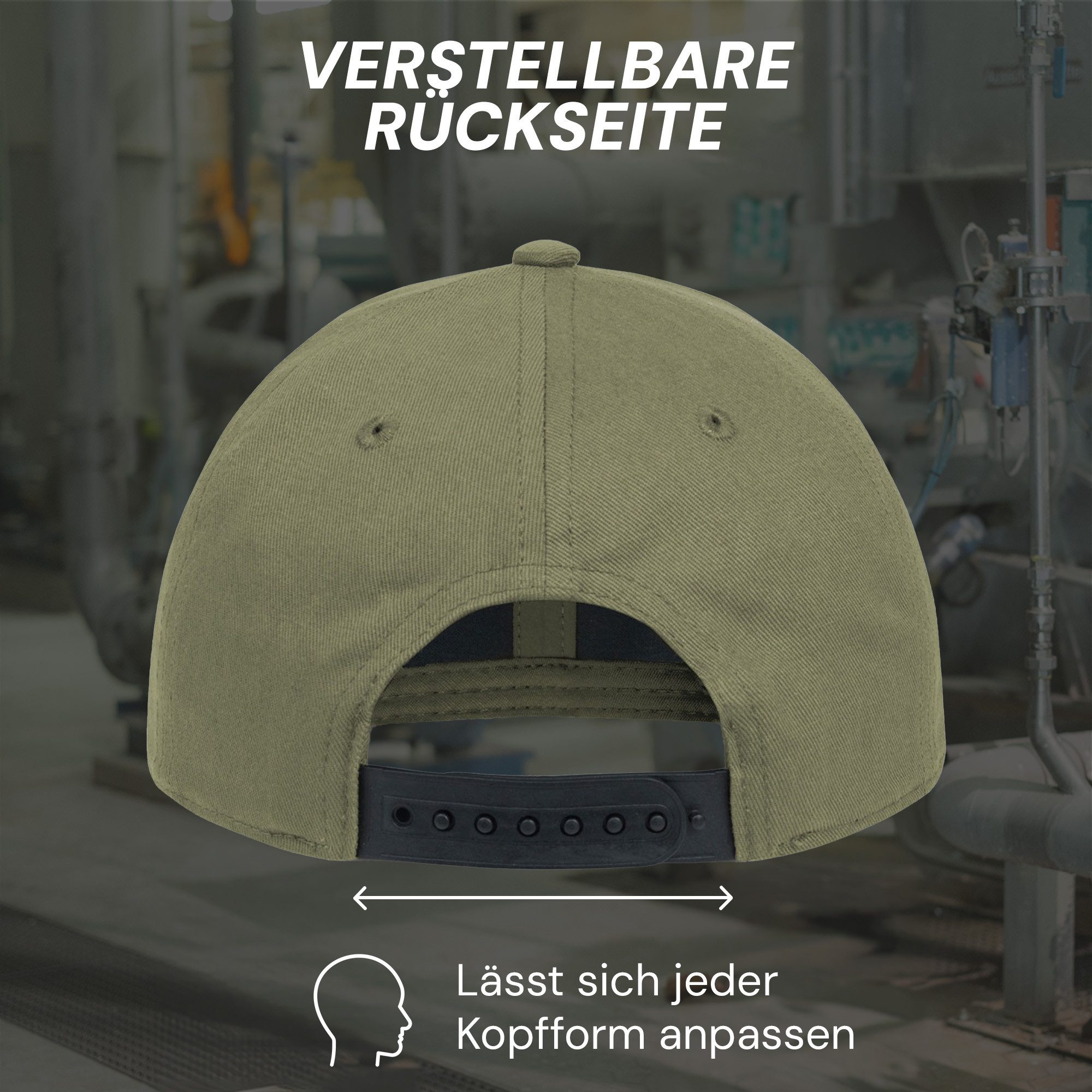 PUMA Workwear Baseball Cap Unisex Mütze mit Logo - Größenverstellbar - 100% Baumwolle Zeitloses Design - Fester Schirm - für Arbeit und Freizeit