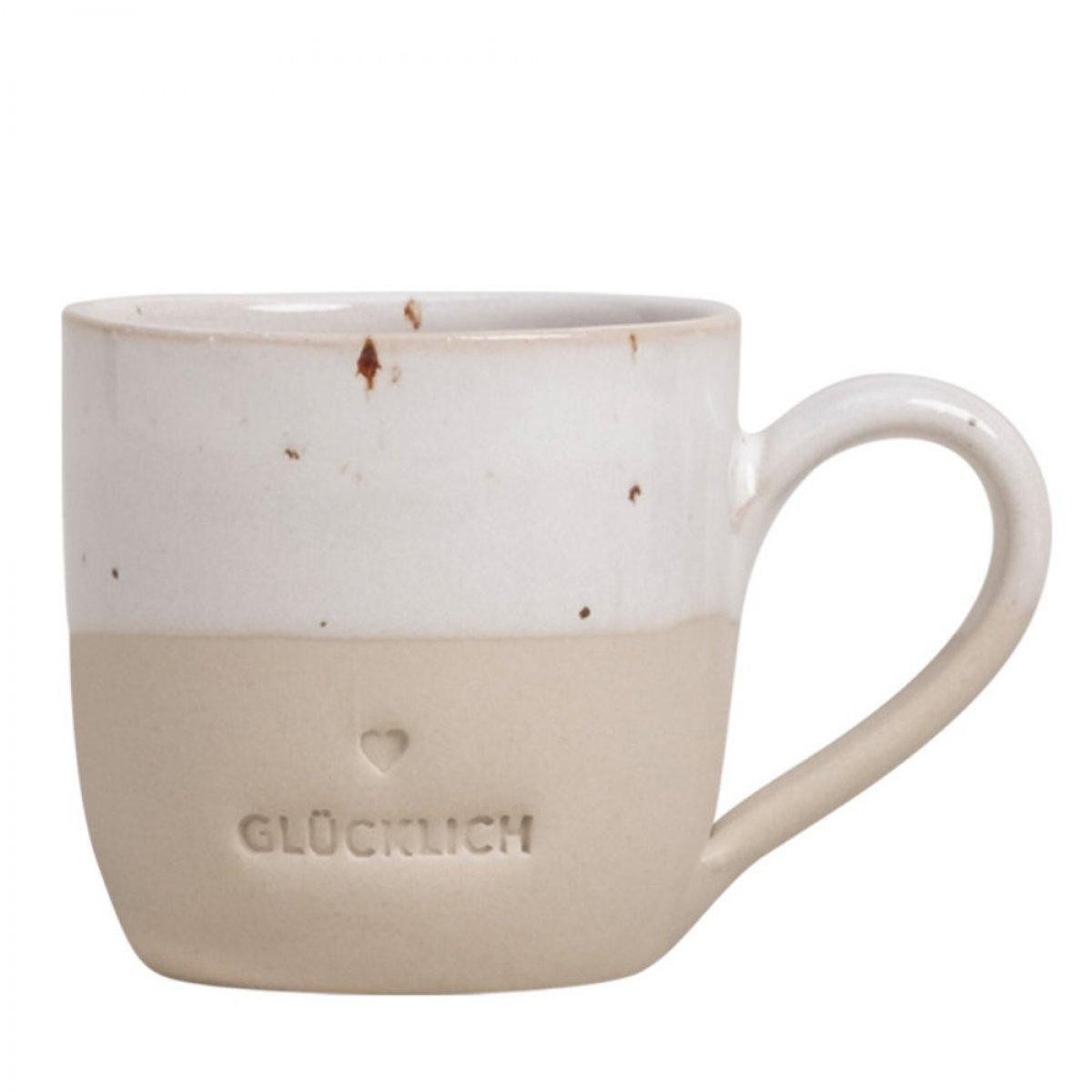 Eulenschnitt Tasse Espresso Tasse Glücklich