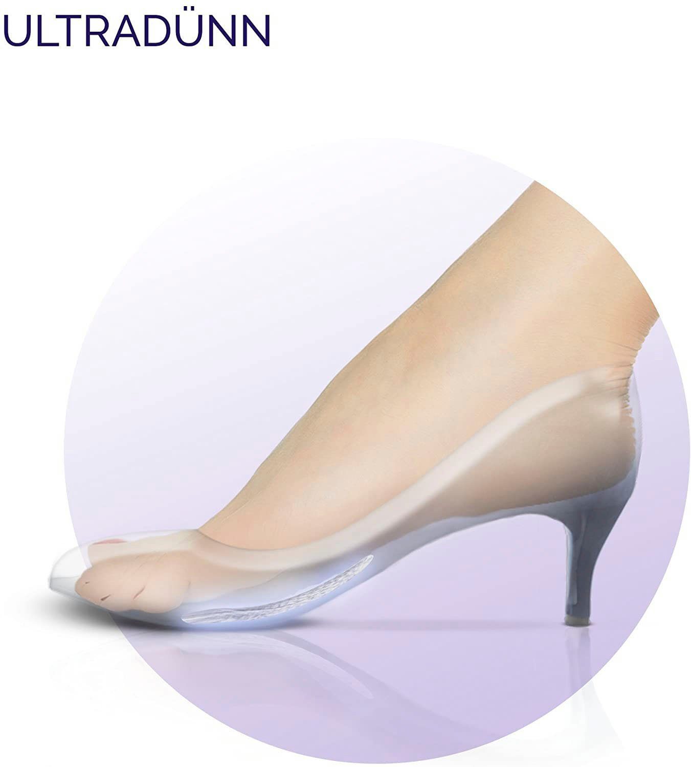 Einlegesohlen für Rutschfeste Feet mit Scholl GelActiv Damenschuhe Gelpolster Ballenpolster, Party Technologie