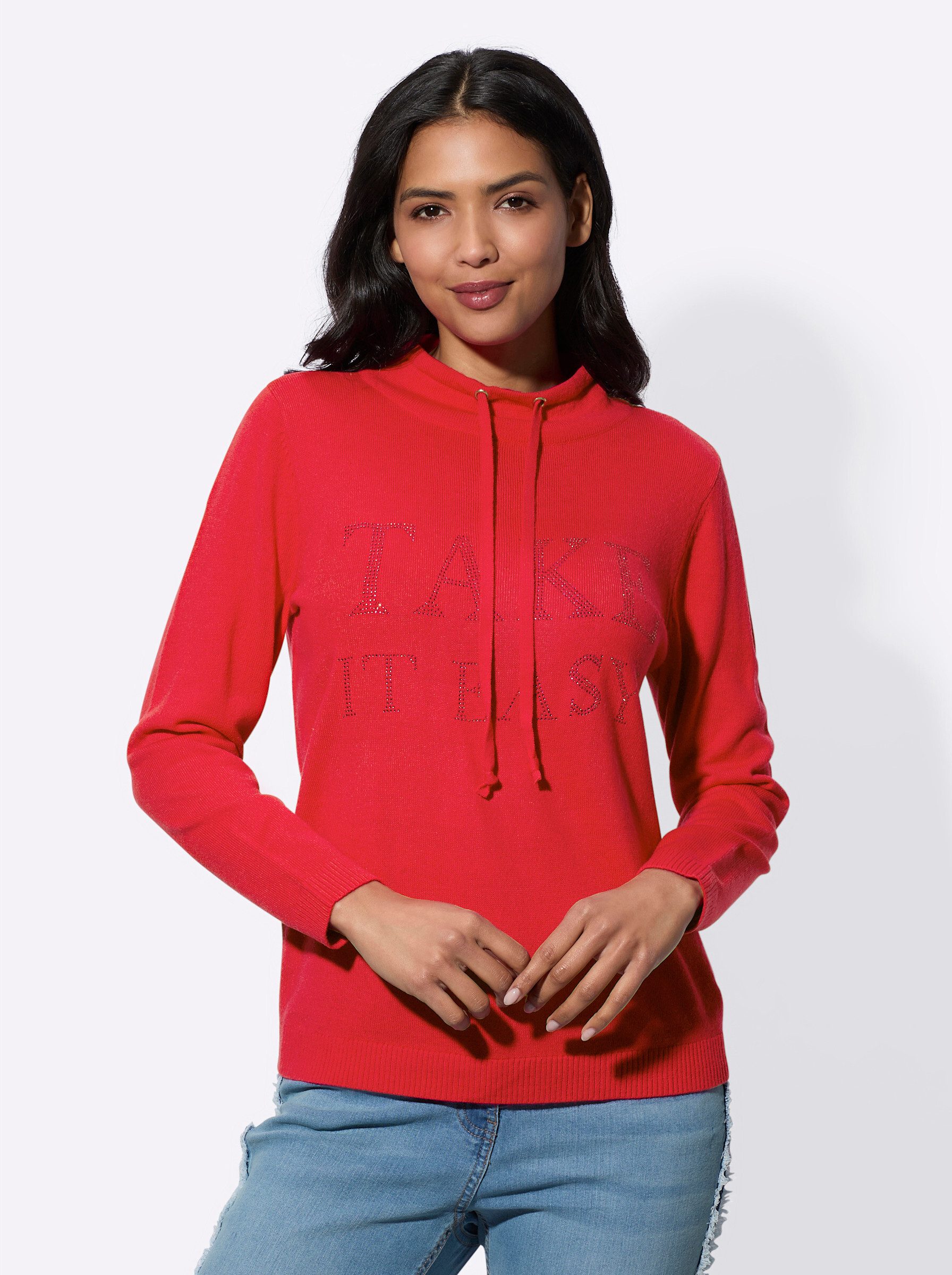 Strickpullover Langarm-Pullover