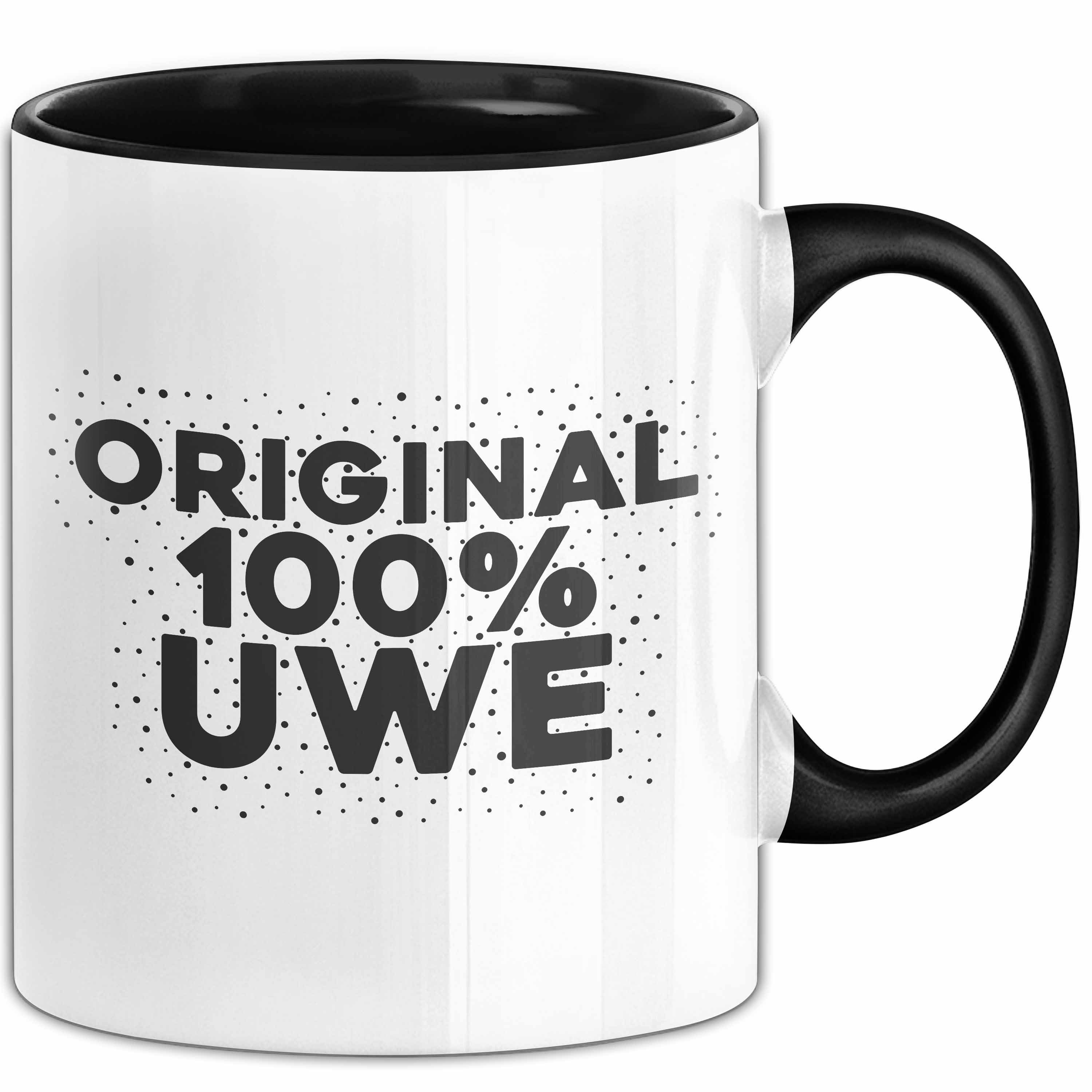 Trendation Tasse Uwe Tasse Original 100% Uwe Geschenk, Keramik