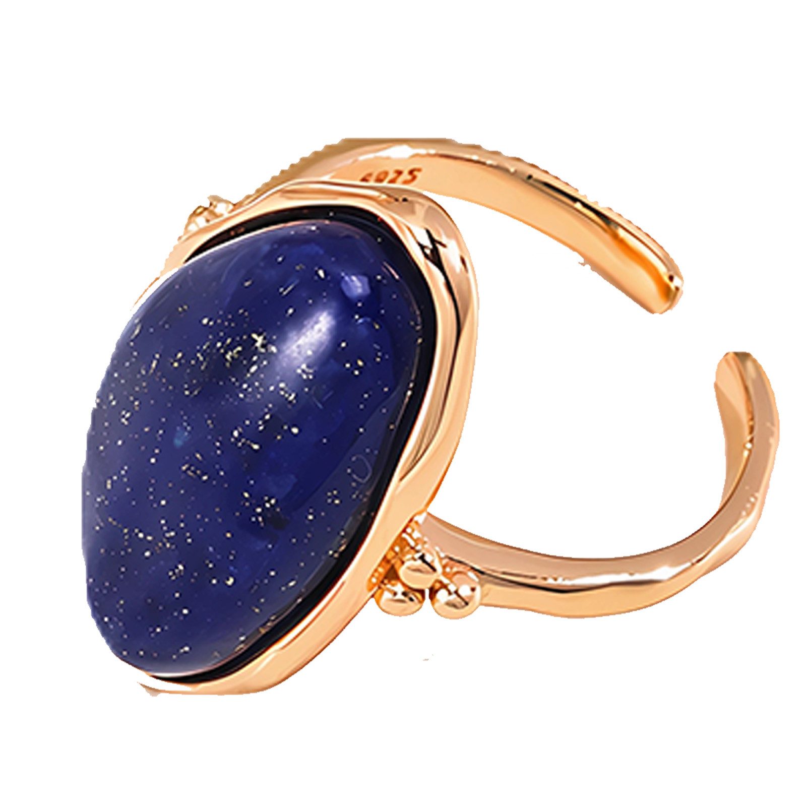 Jumpeak Silberring ring silber 925 damen,lapislazuli ring,ring vergoldet,edelstein ring, ringdamen,ringsilber925damenverstellbar,damengeschenkgeschenkschwester