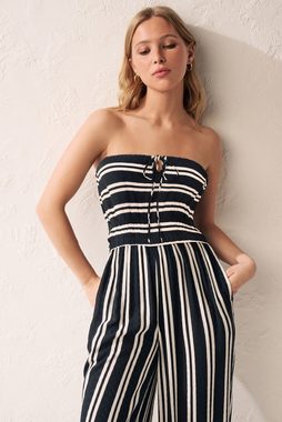 Next Jumpsuit Trägerloser Jumpsuit mit weitem Bein (1-tlg)