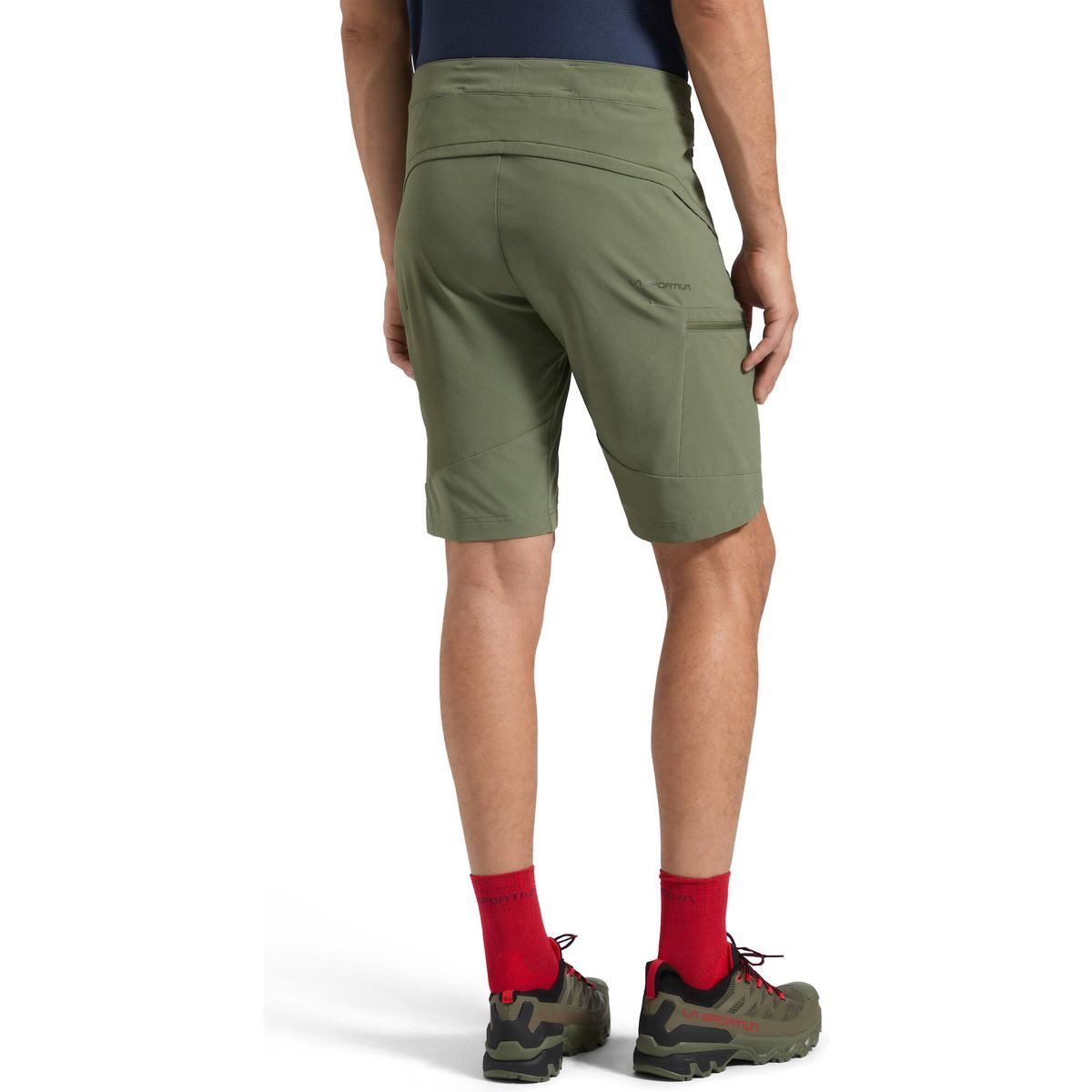 La Sportiva Shorts West Crest Shorts Men Leichte, elastische Wandershorts für Herren mit integriertem Gürtel