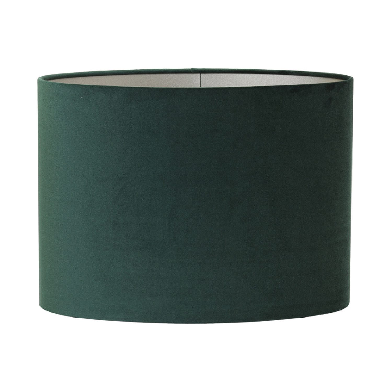 Light & Living Lampenschirm Lampenschirm Zylinder VELOURS Light & Living Samt Grün 38x17,5x28 Oval
