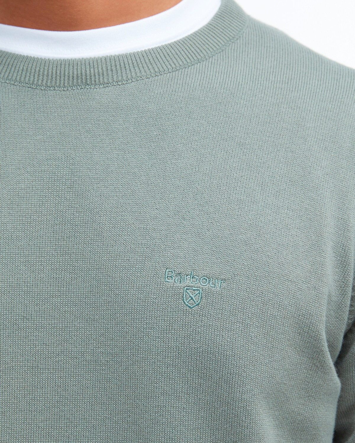Barbour Strickpullover Rundhals-Pullover Pima Cotton Crew günstig online kaufen