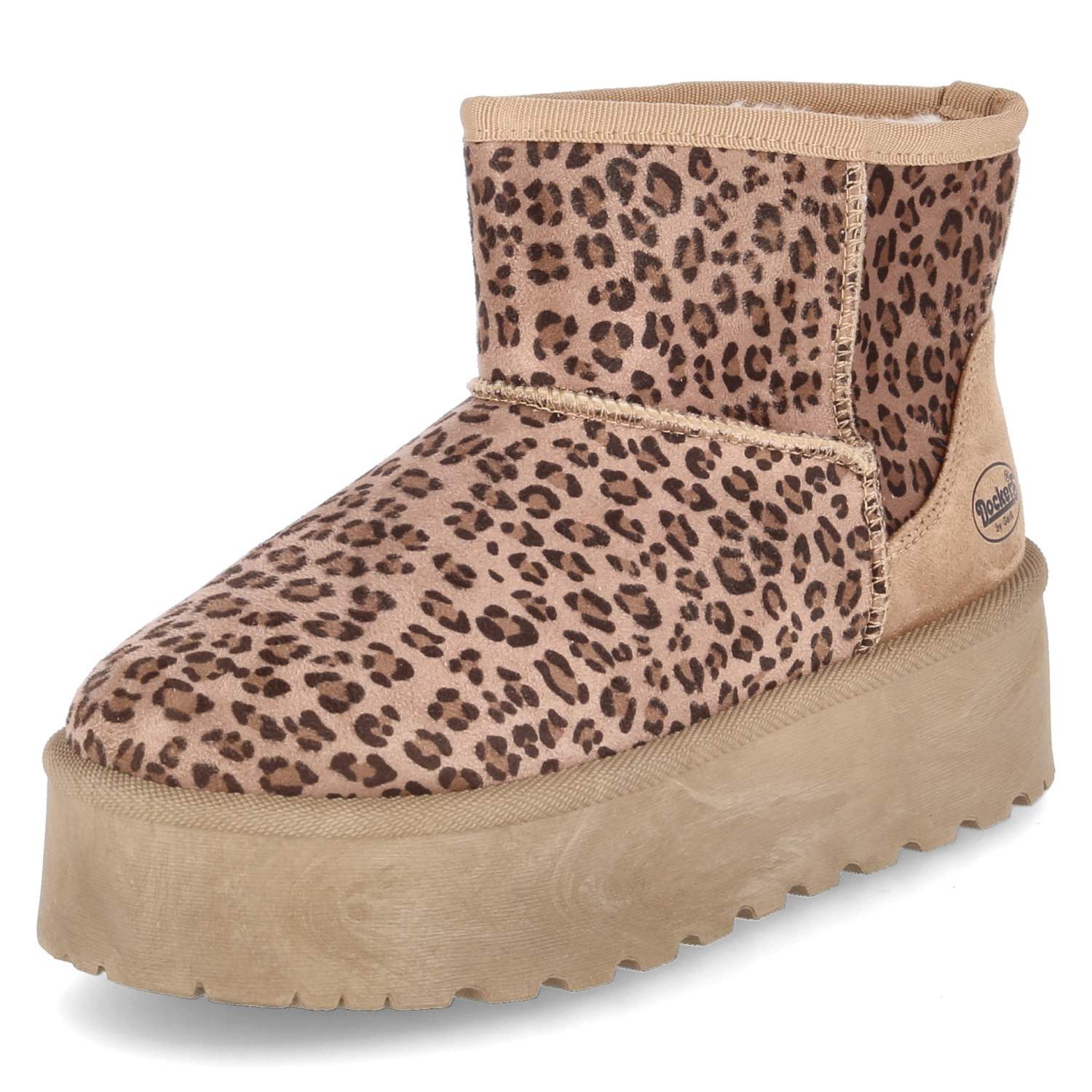 Dockers by Gerli Dockers By Gerli 57MJ701700303 Unisex Textil brown Winterstiefel