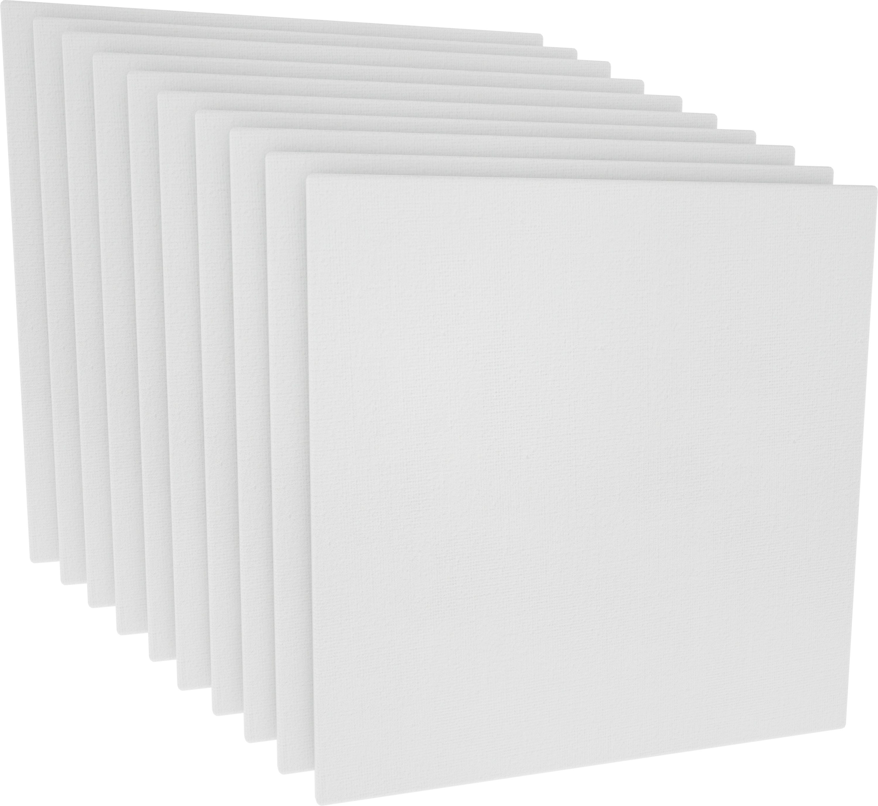 VBS Papierkarton Malpappen, 10 x 10 cm 10er-Pack