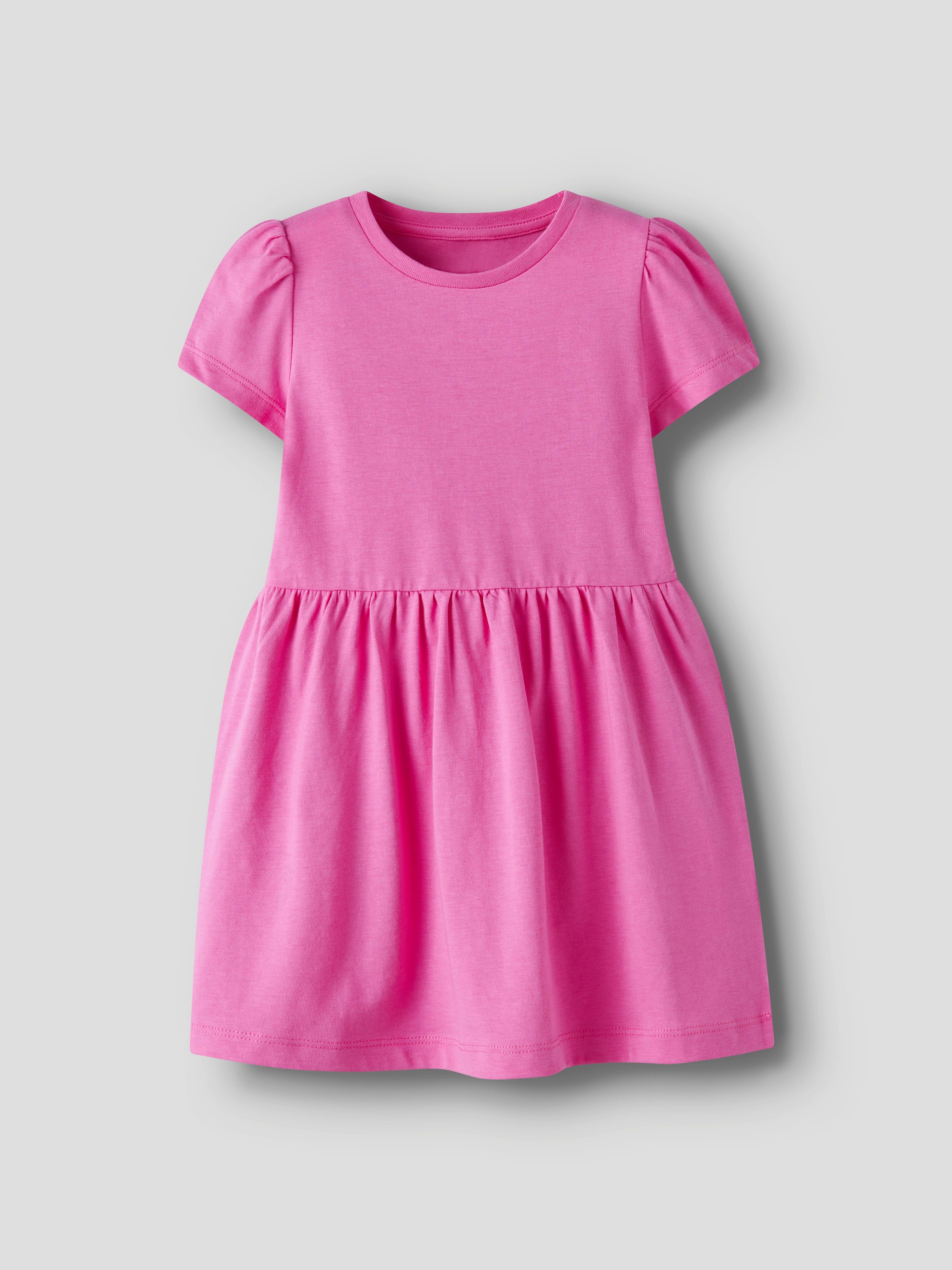Name It Minikleid NMFVIVIA SS DRESS NOOS Baumwolle, kurze Puffärmel