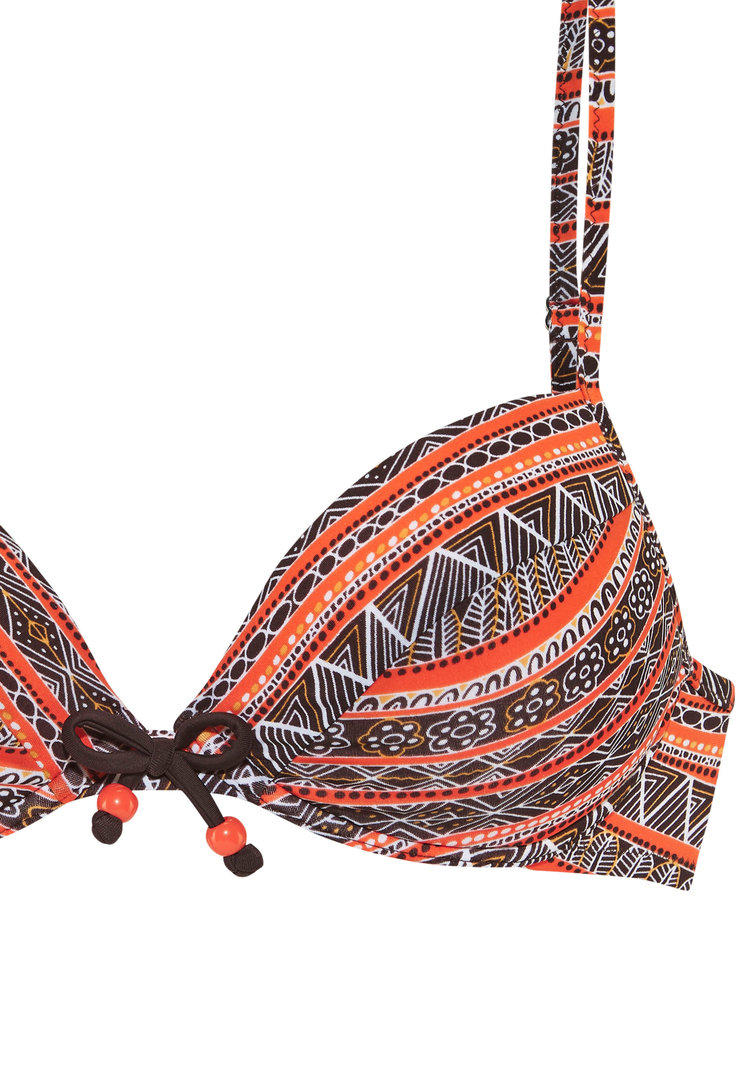 Buffalo Push-Up-Bikini Mit trendigem Streifendruck – Bild 3 von 5