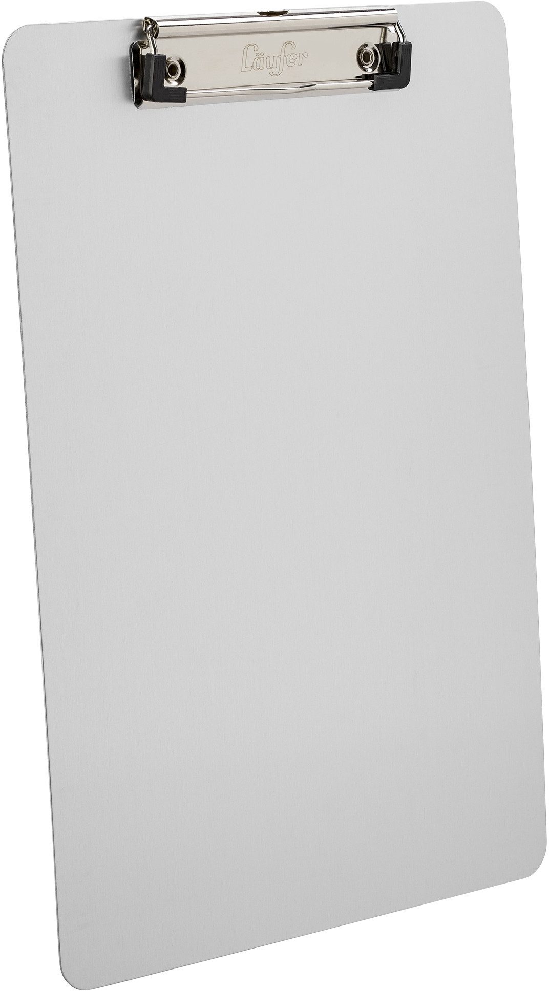 Schreibmappe Klemmbrett A4 Aluminium mit flachem Clip